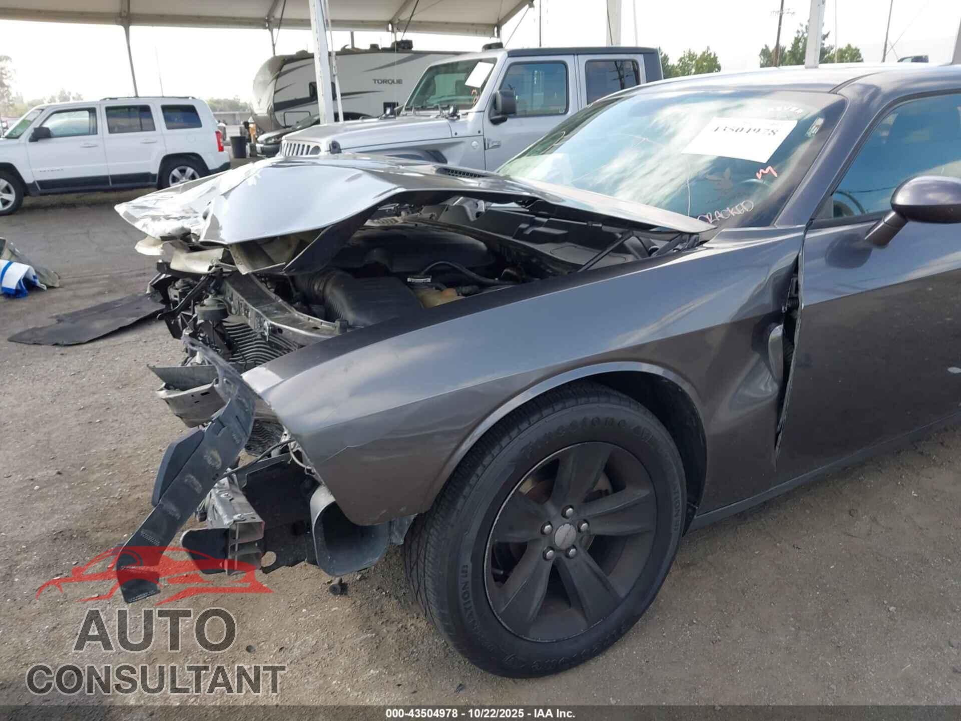 DODGE CHALLENGER 2016 - 2C3CDZAG2GH326071