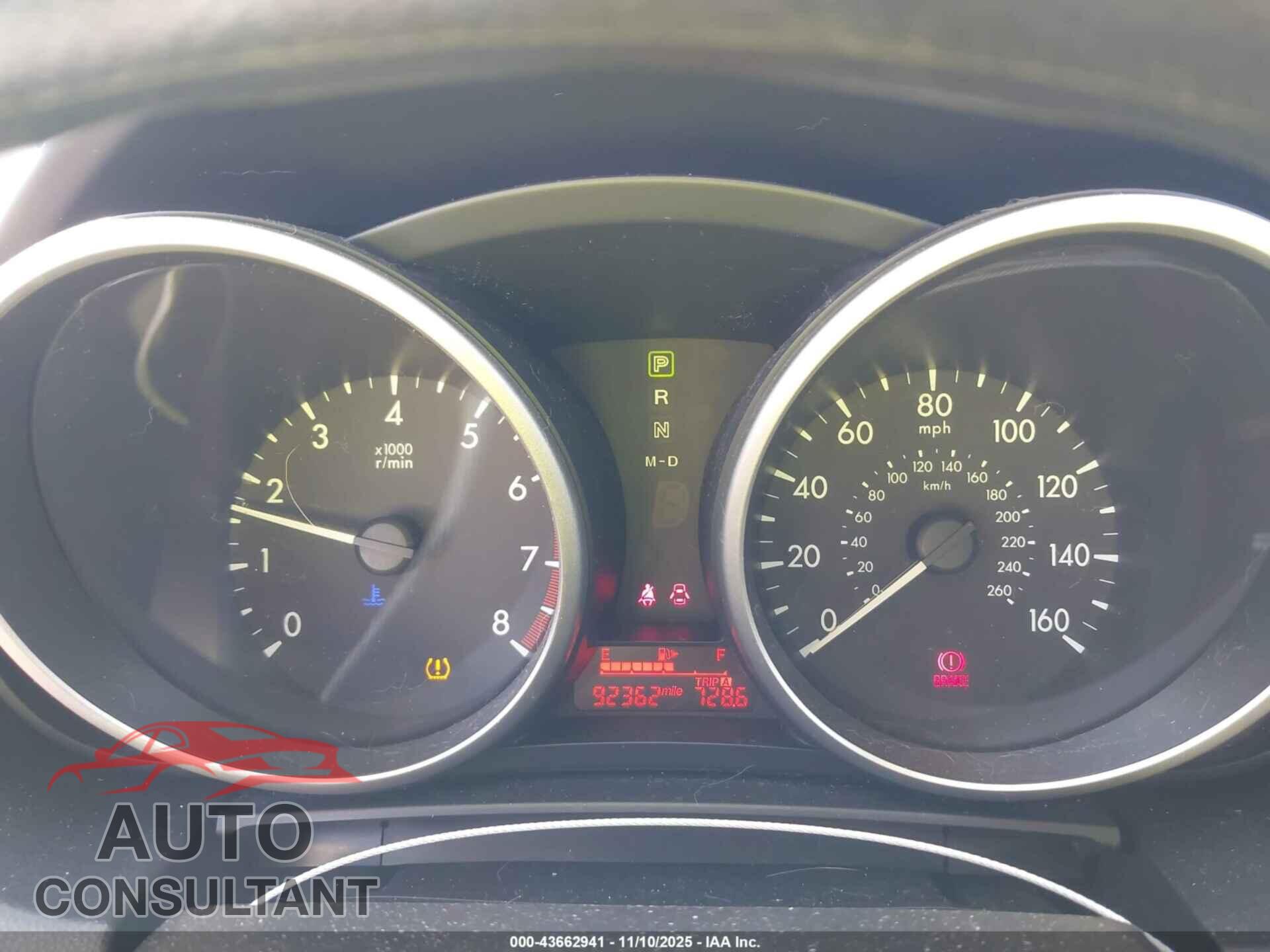 MAZDA MAZDA5 2012 - JM1CW2BL1C0107660