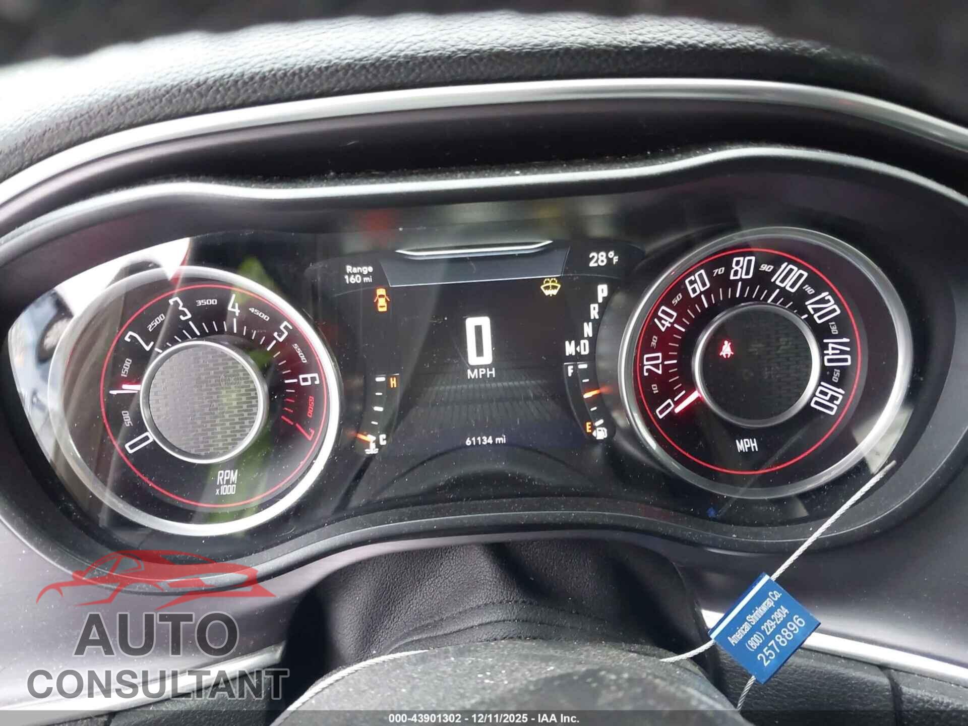 DODGE CHALLENGER 2016 - 2C3CDZAG3GH145867