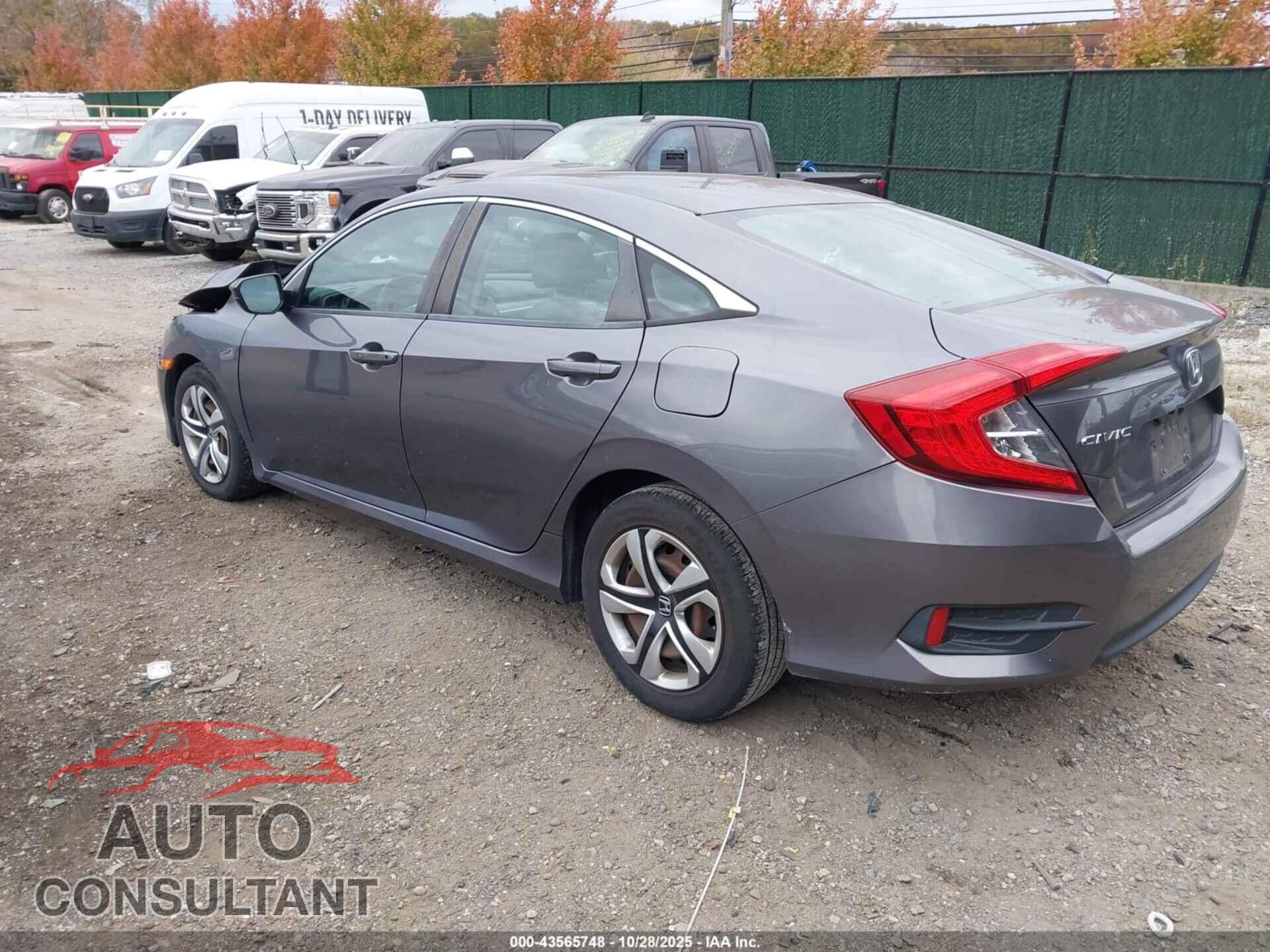 HONDA CIVIC 2017 - 19XFC2F54HE200429