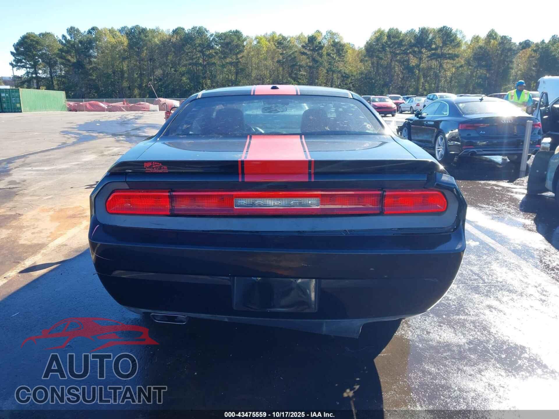DODGE CHALLENGER 2012 - 2C3CDYAG1CH294802