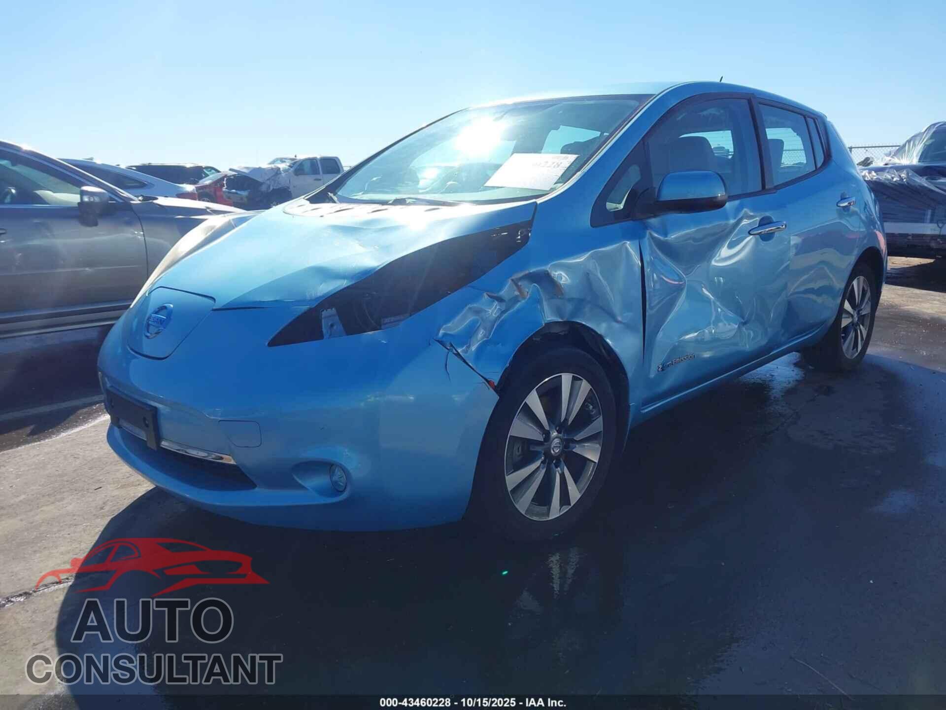 NISSAN LEAF 2015 - 1N4AZ0CP2FC322445