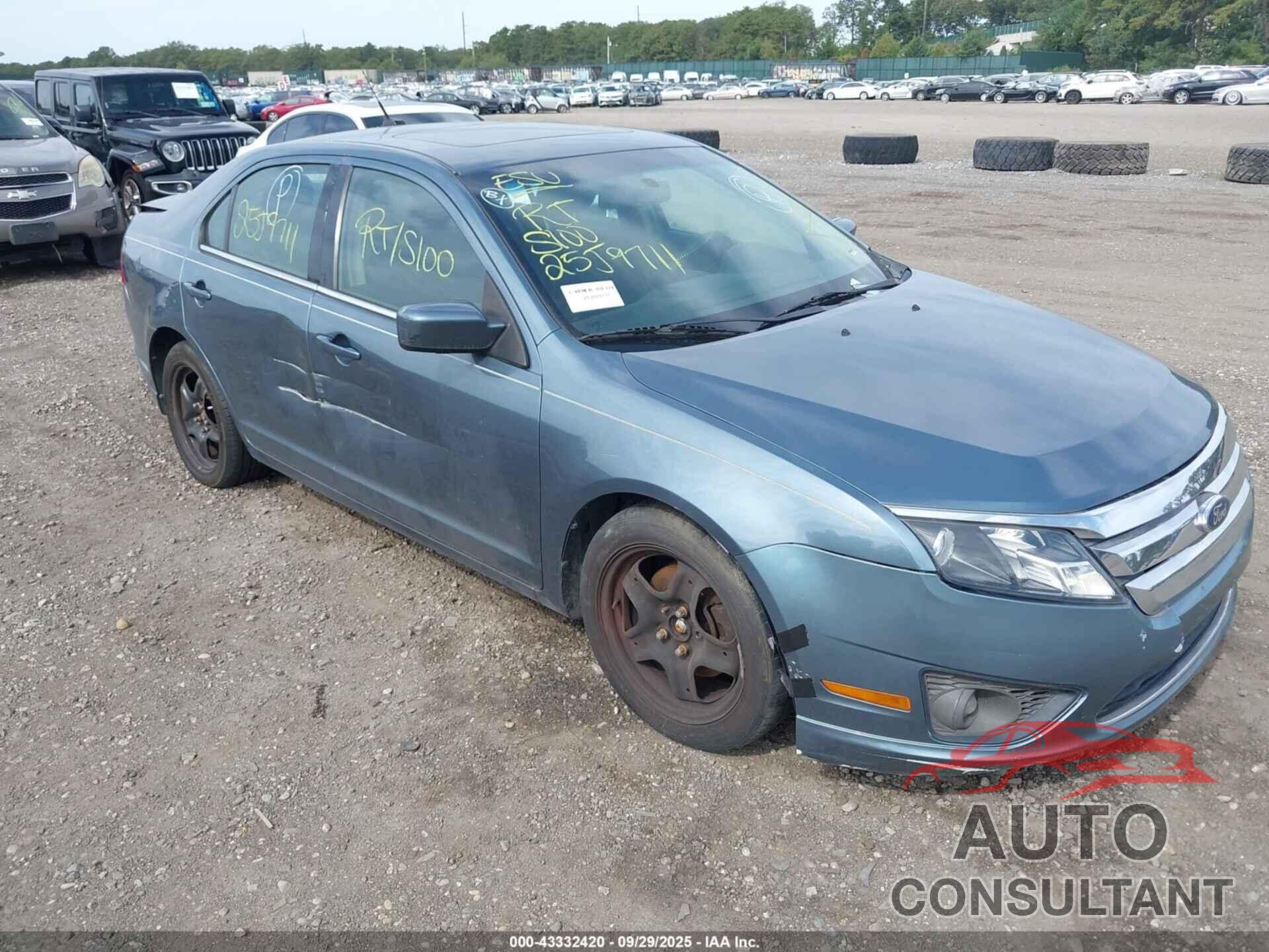 FORD FUSION 2011 - 3FAHP0HA2BR111556
