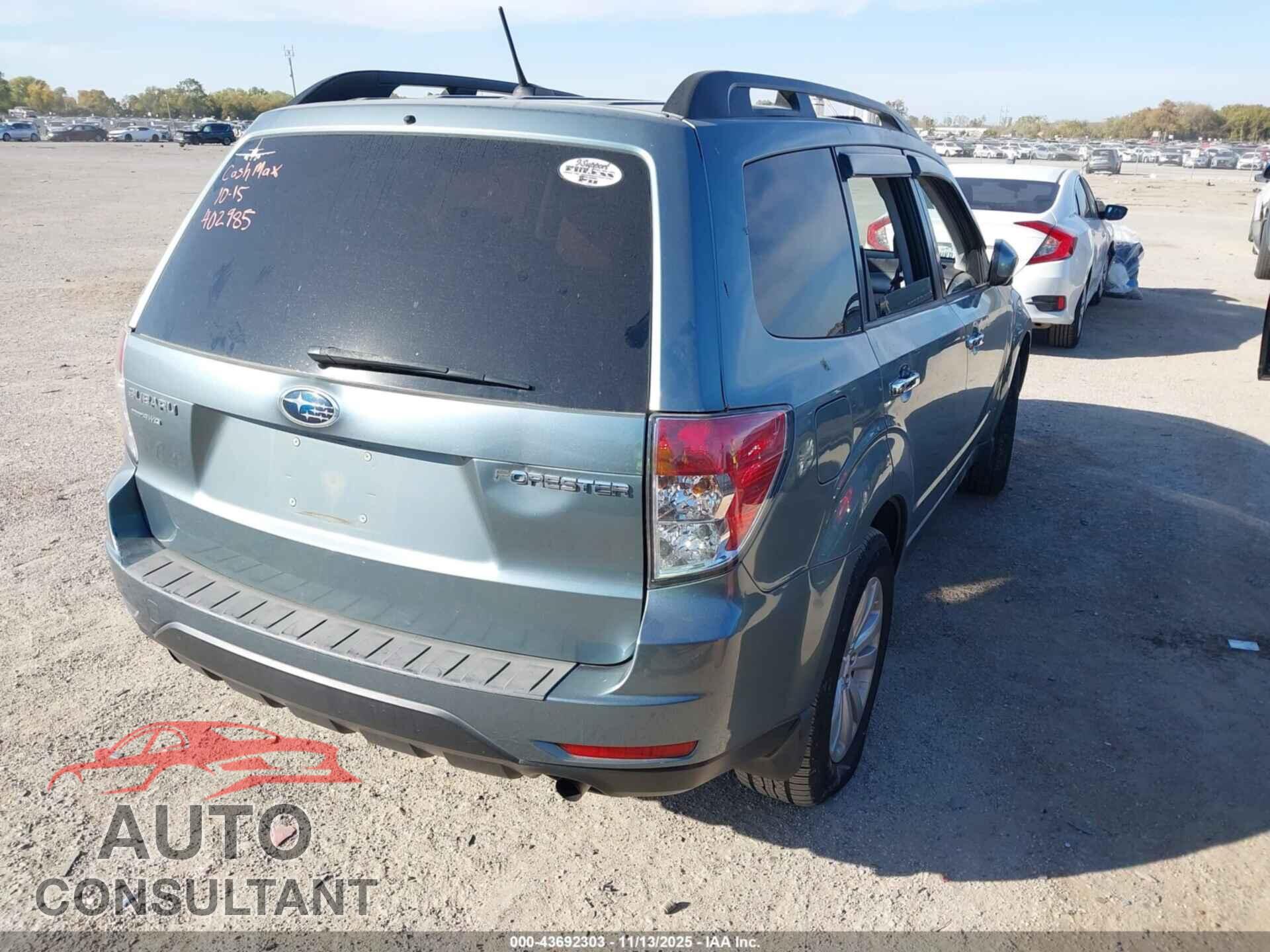 SUBARU FORESTER 2012 - JF2SHBCC4CH402985