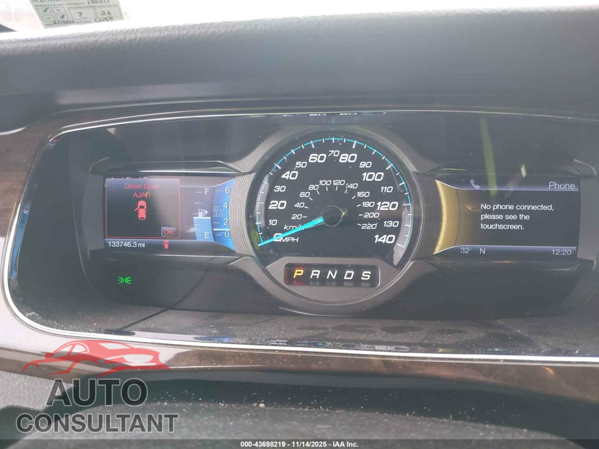 FORD TAURUS 2013 - 1FAHP2F88DG118906