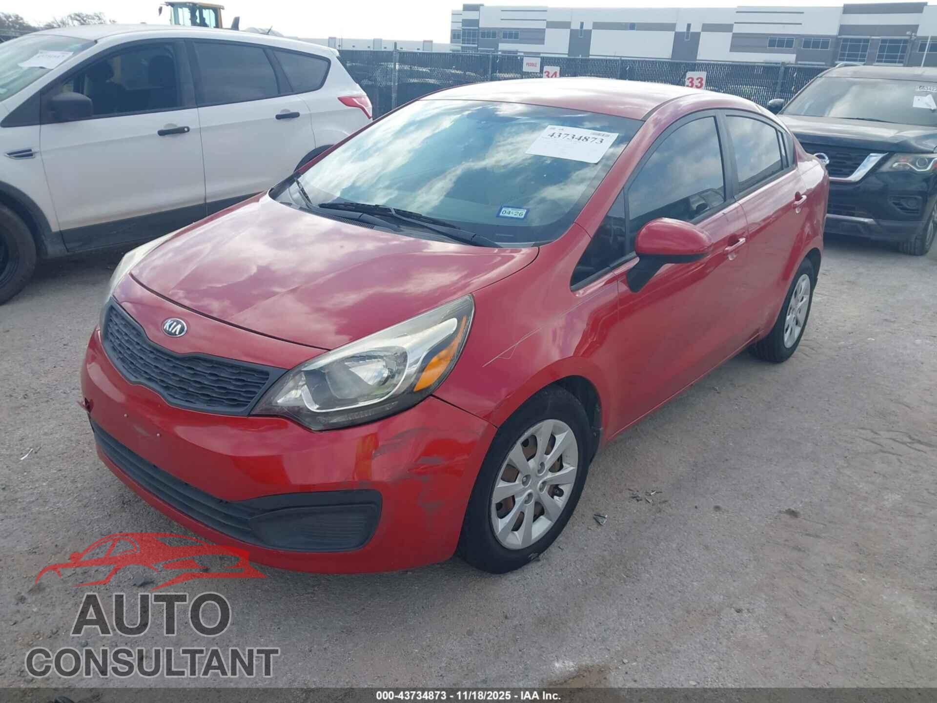 KIA RIO 2014 - KNADM4A35E6355298