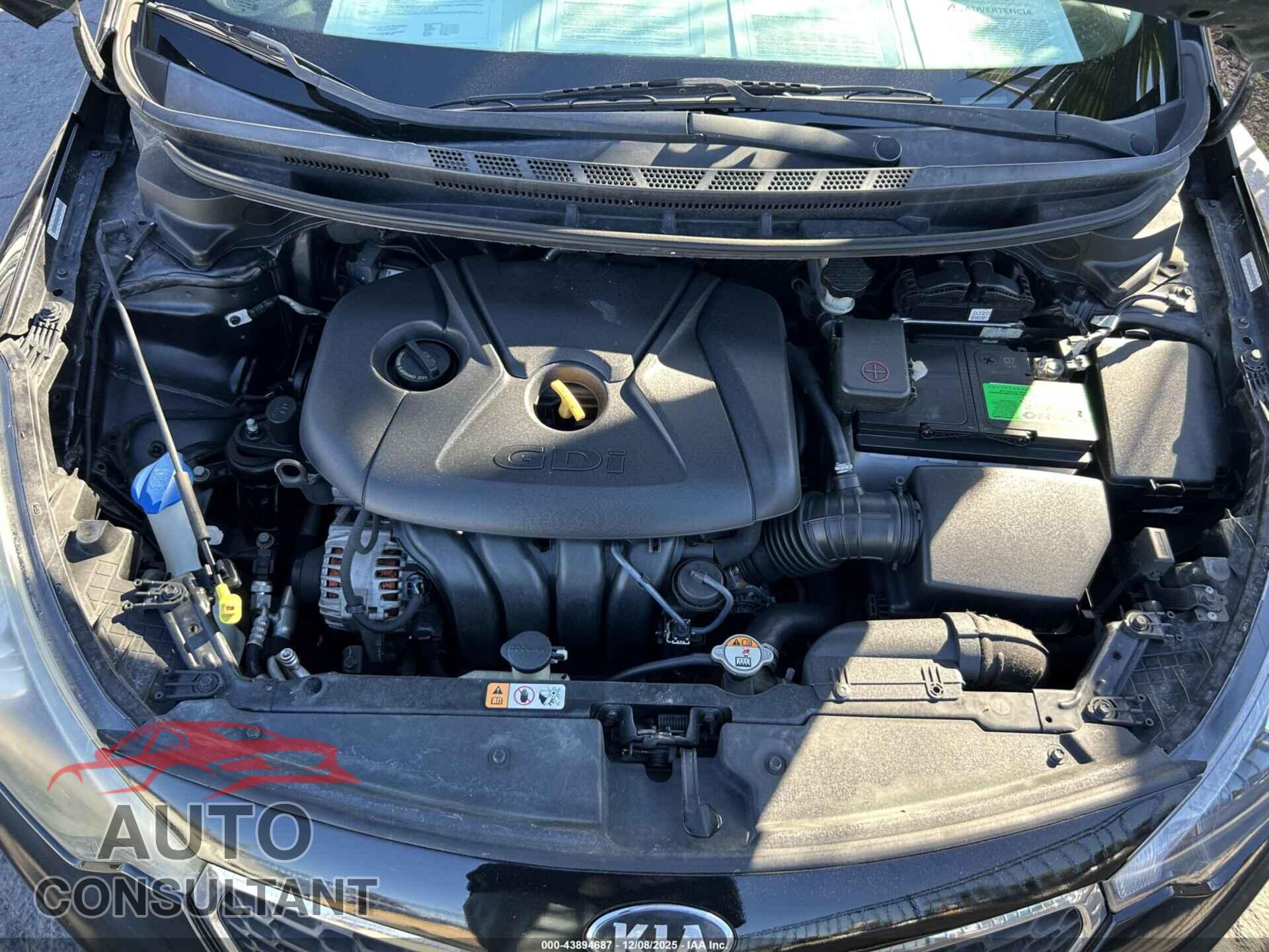 KIA FORTE 2015 - KNAFX4A85F5370077