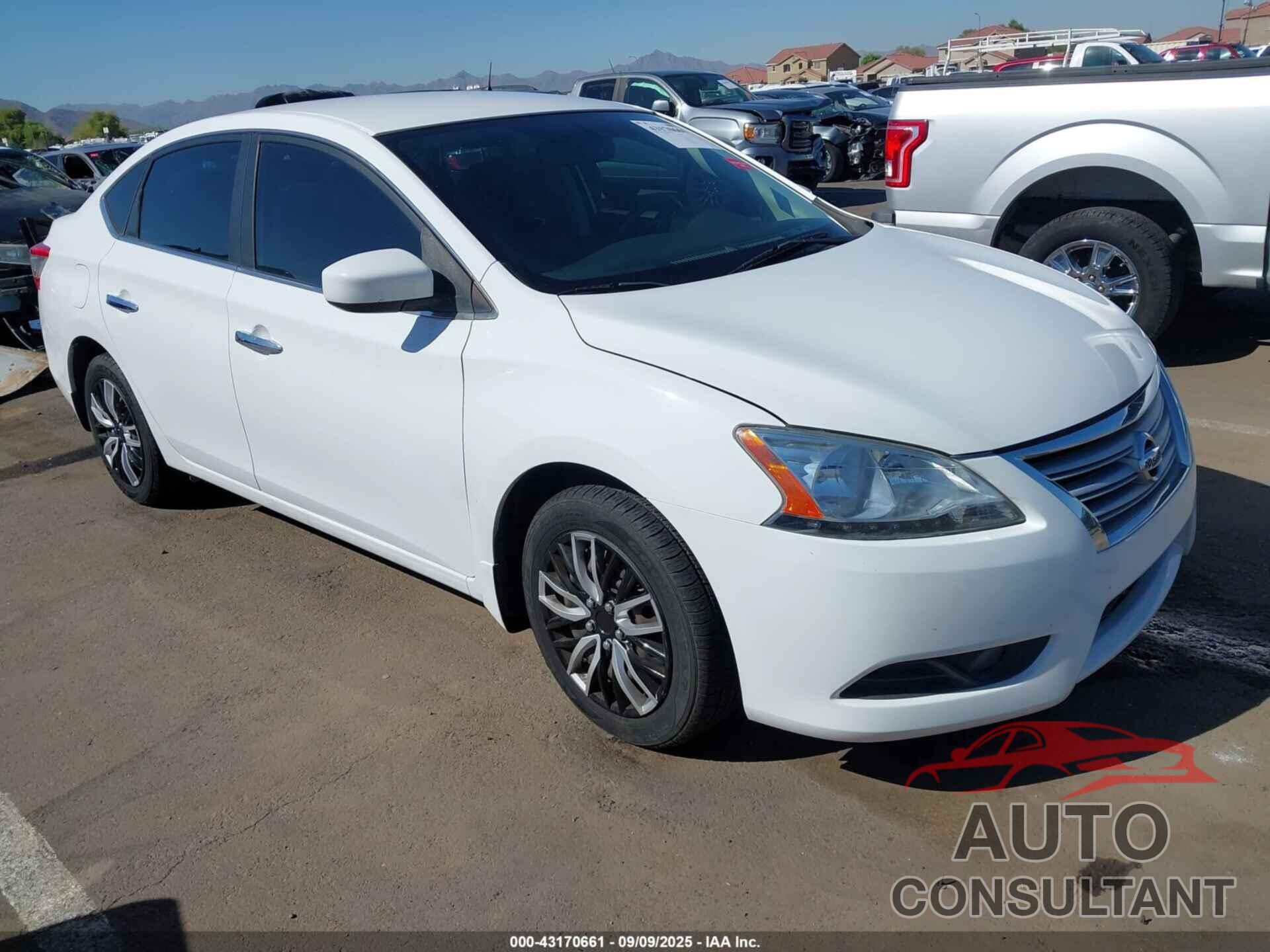 NISSAN SENTRA 2015 - 3N1AB7AP3FY296717