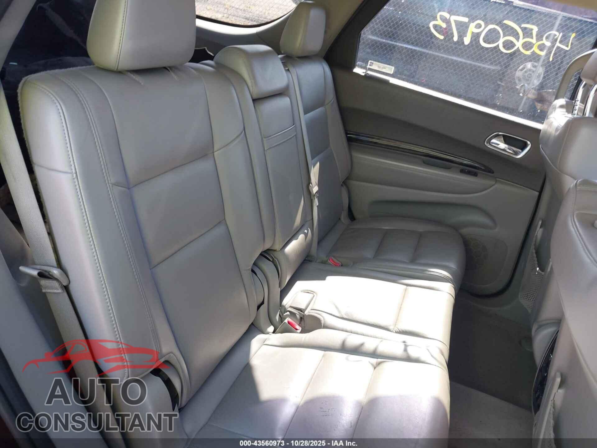 DODGE DURANGO 2012 - 1C4RDJDG2CC358647
