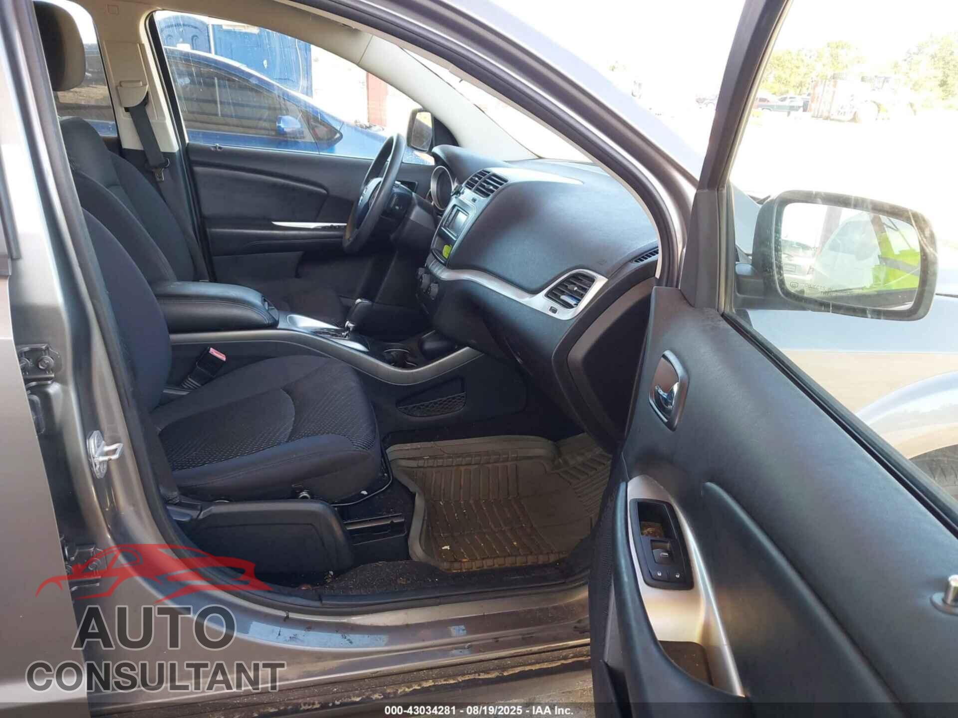 DODGE JOURNEY 2012 - 3C4PDCAB8CT320114