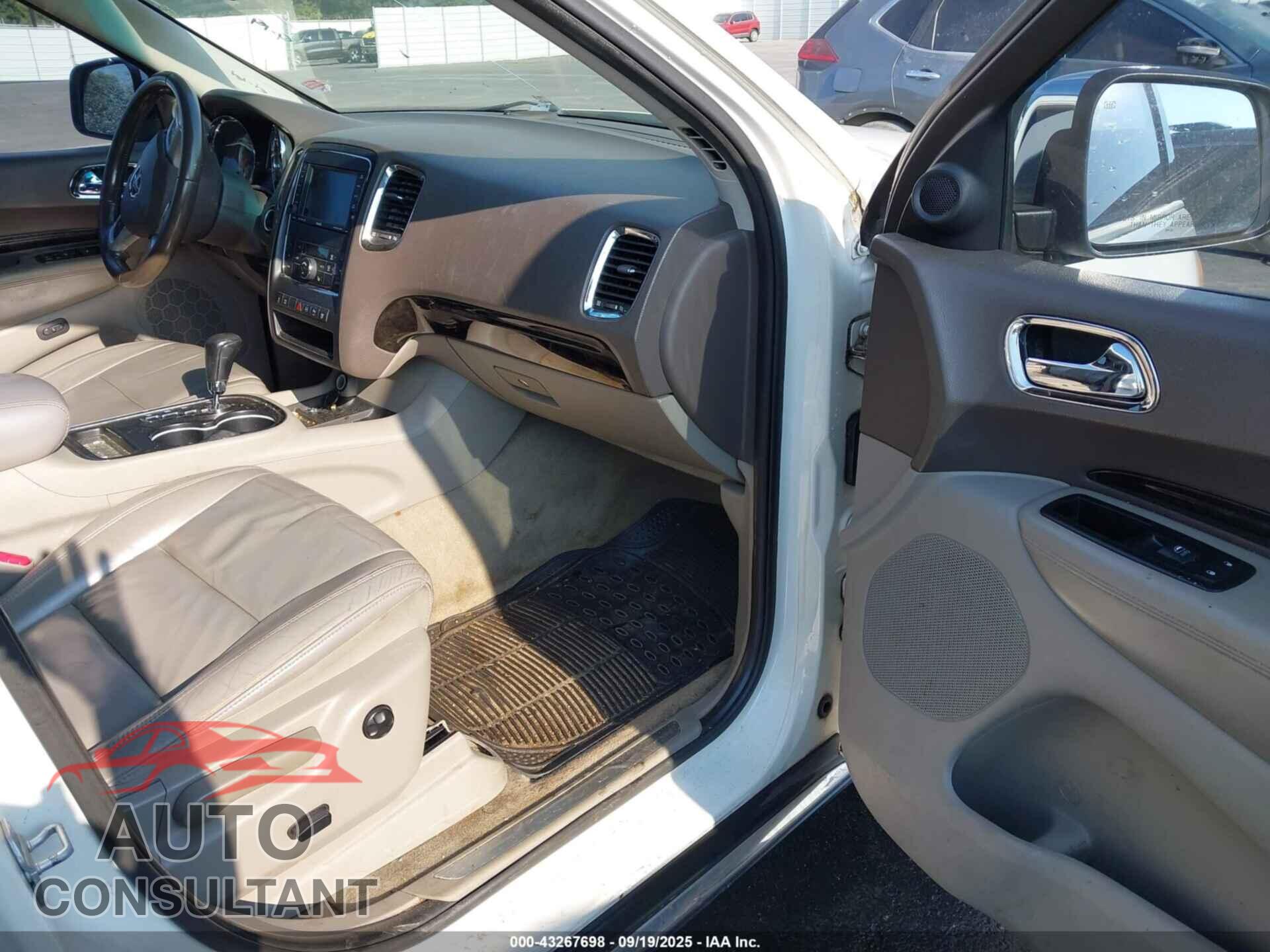 DODGE DURANGO 2011 - 1D4SD4GT6BC628041