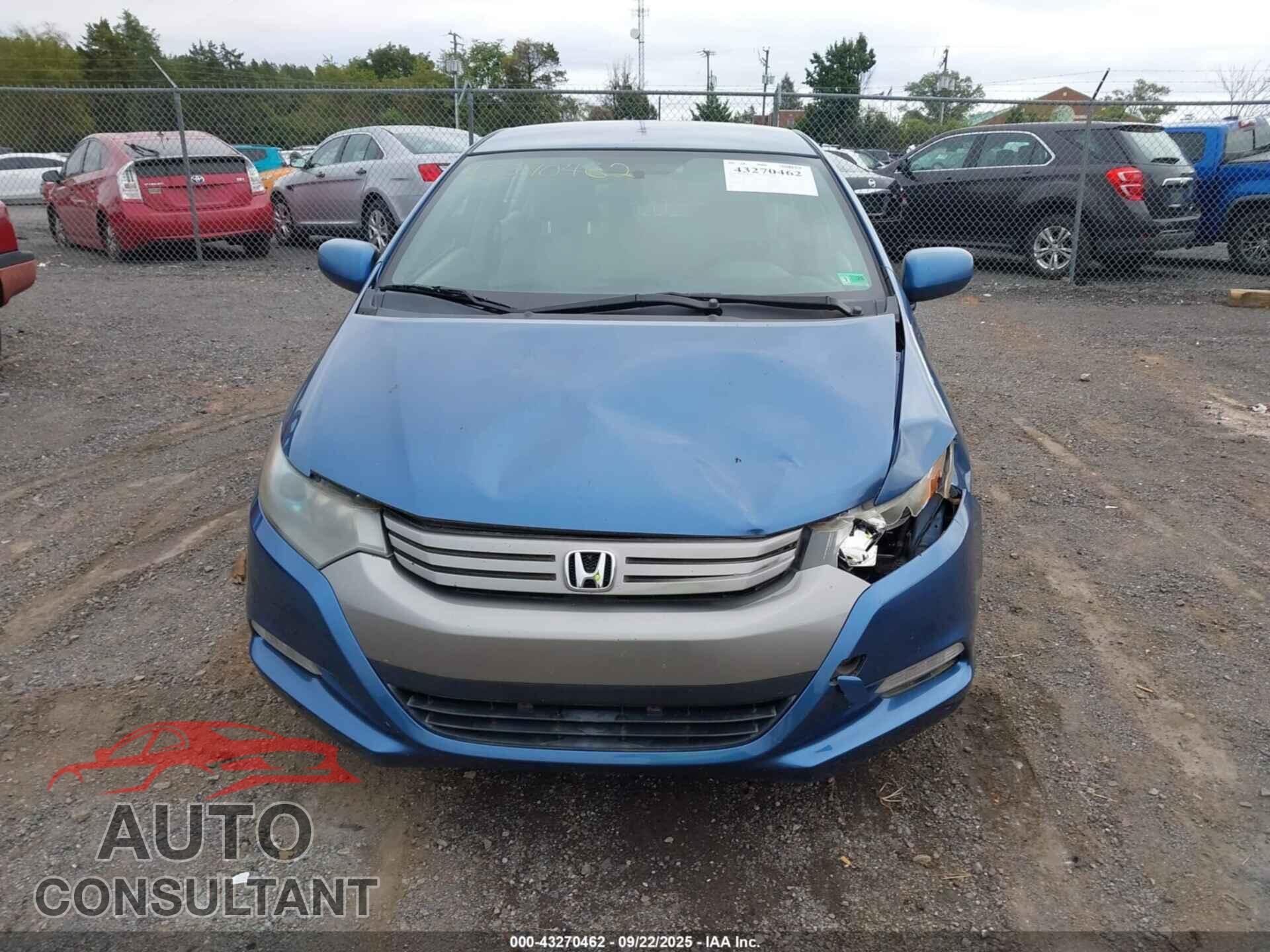 HONDA INSIGHT 2010 - JHMZE2H54AS041076