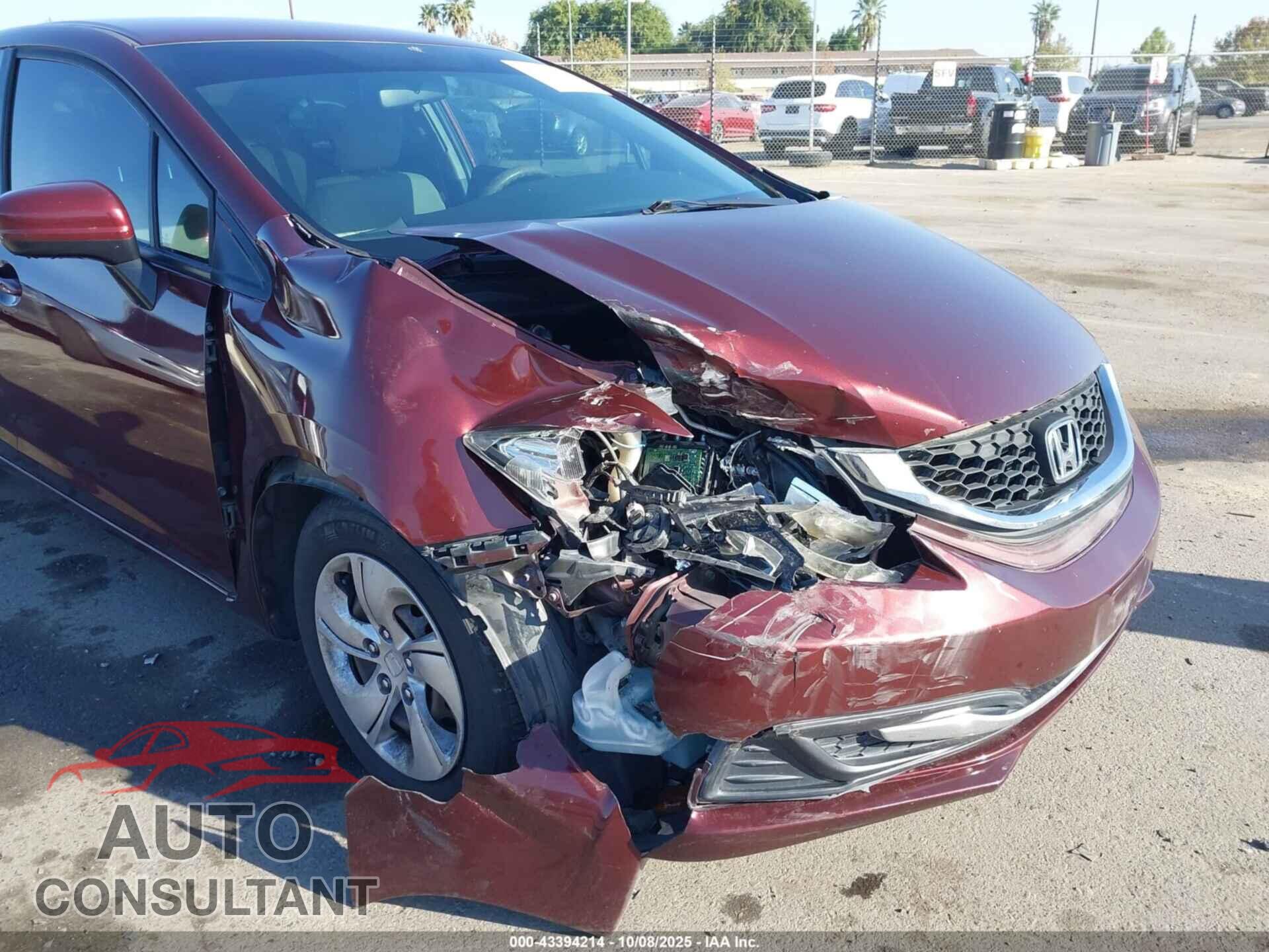 HONDA CIVIC 2014 - 19XFB2F57EE255164