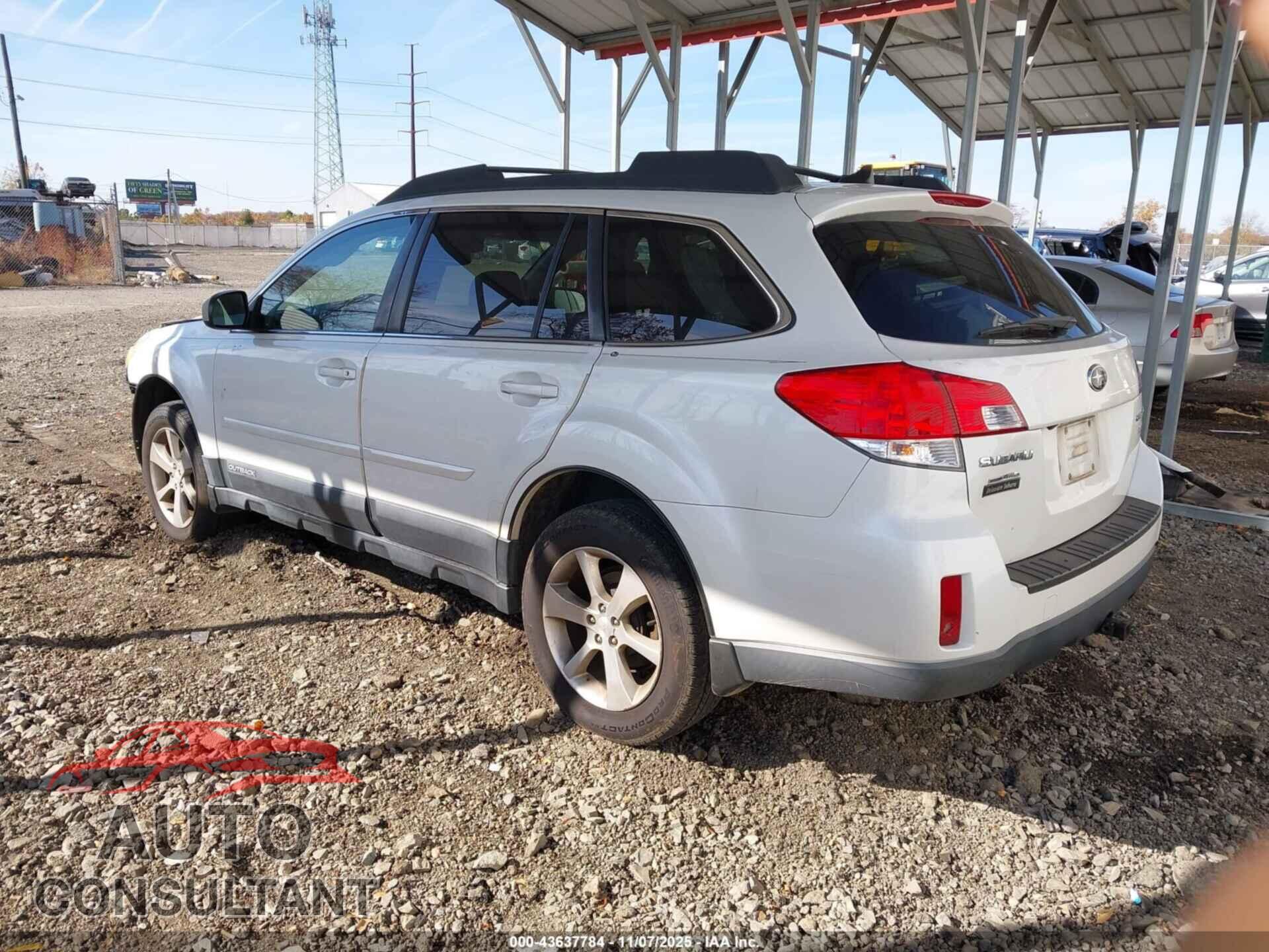 SUBARU OUTBACK 2014 - 4S4BRBLC8E3266447