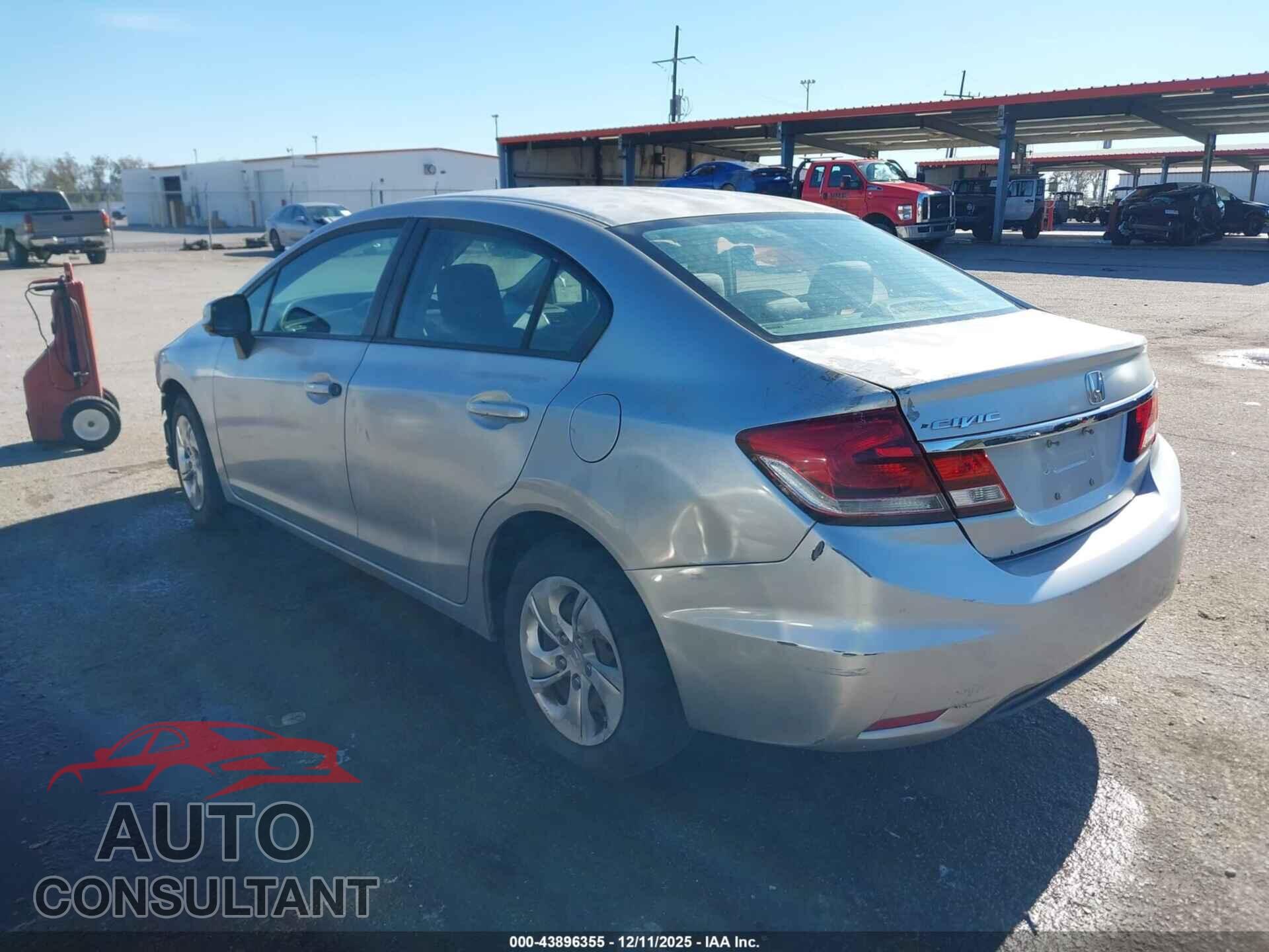 HONDA CIVIC 2013 - 2HGFB2F54DH560657