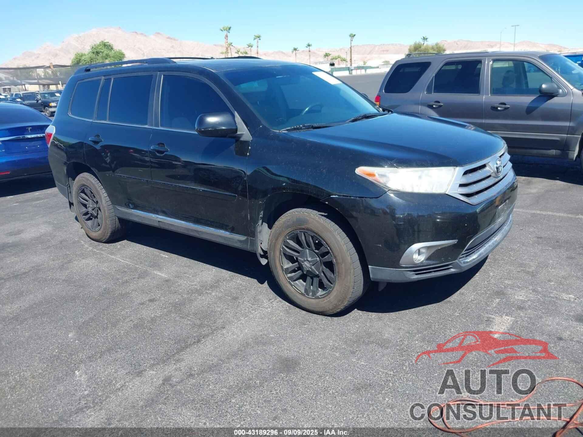 TOYOTA HIGHLANDER 2011 - 5TDBK3EH8BS066430