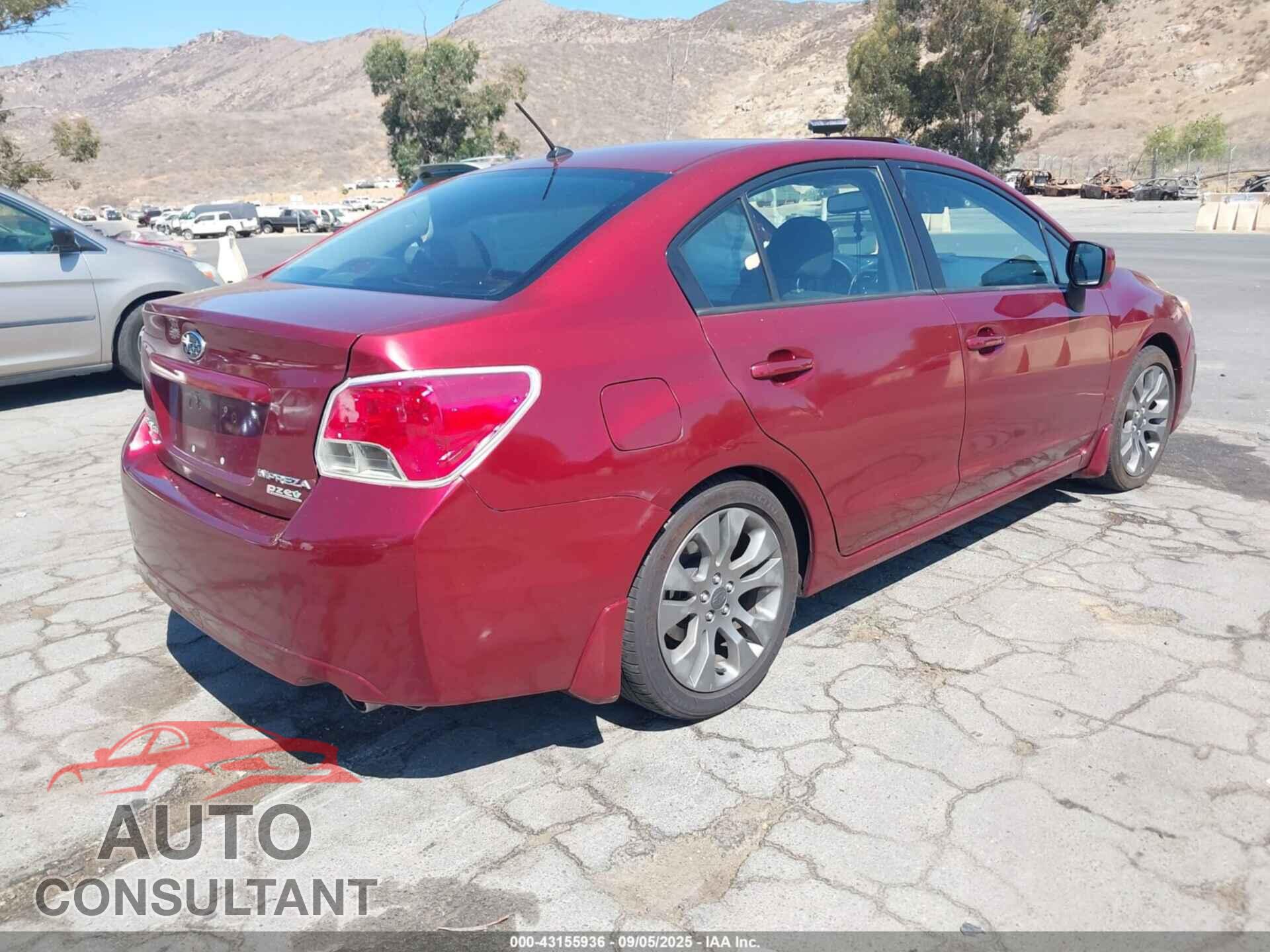SUBARU IMPREZA 2012 - JF1GJAD65CH007750