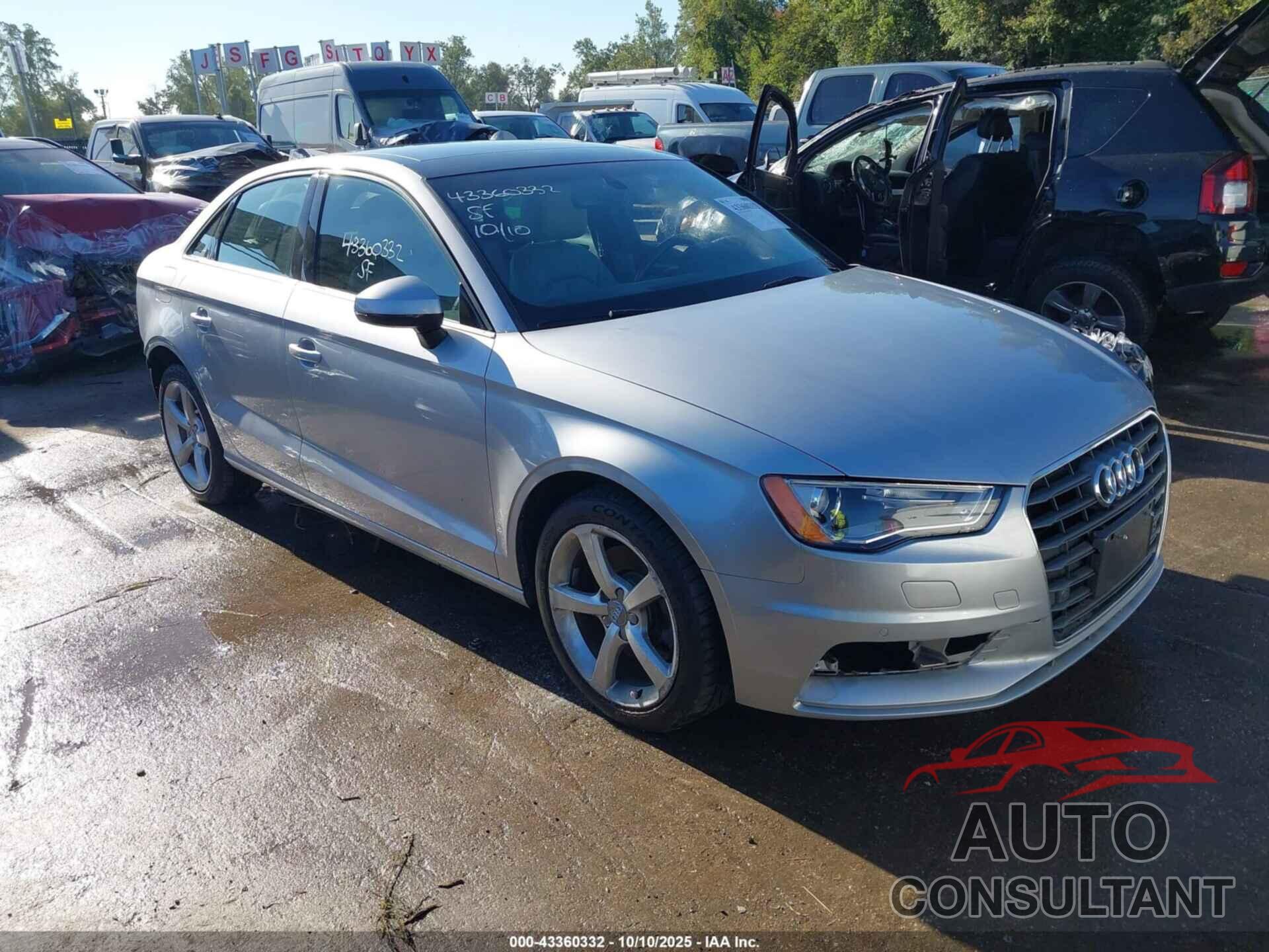 AUDI A3 2016 - WAUA7GFF1G1023759