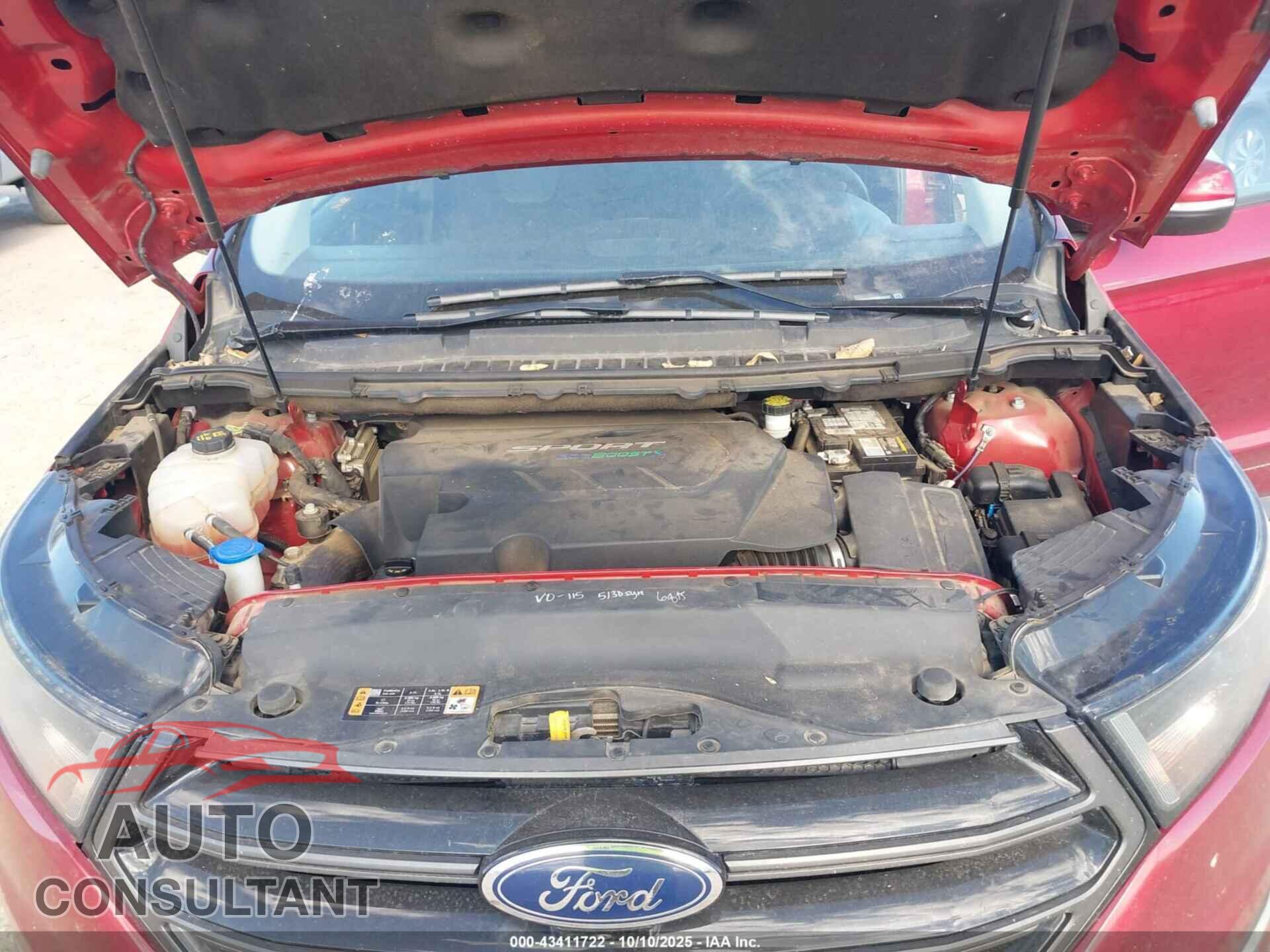 FORD EDGE 2017 - 2FMPK4APXHBC66207