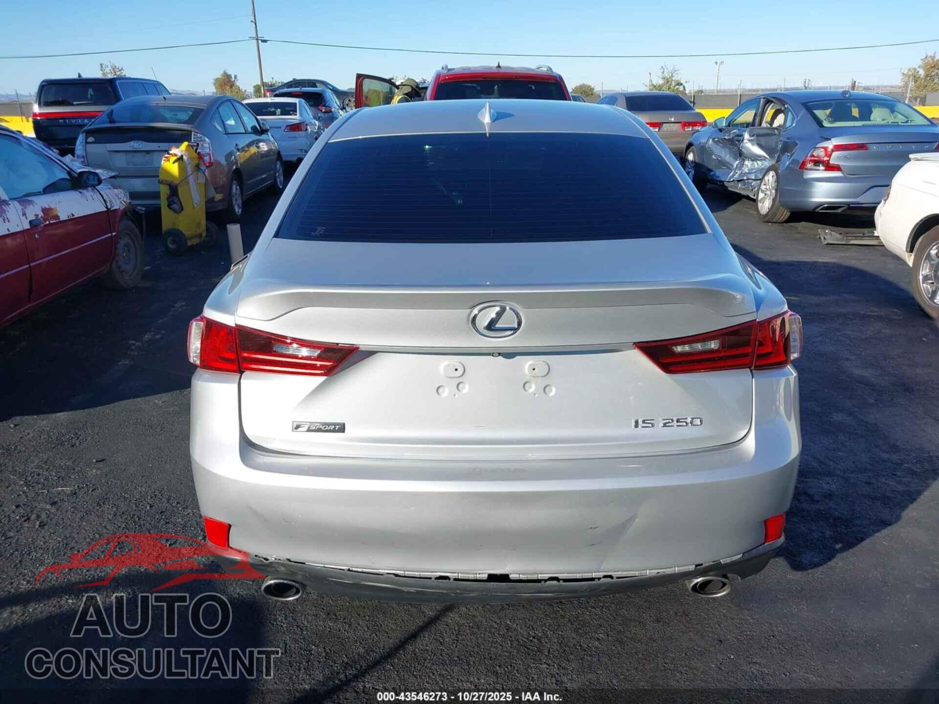 LEXUS IS 250 2015 - JTHBF1D23F5073320