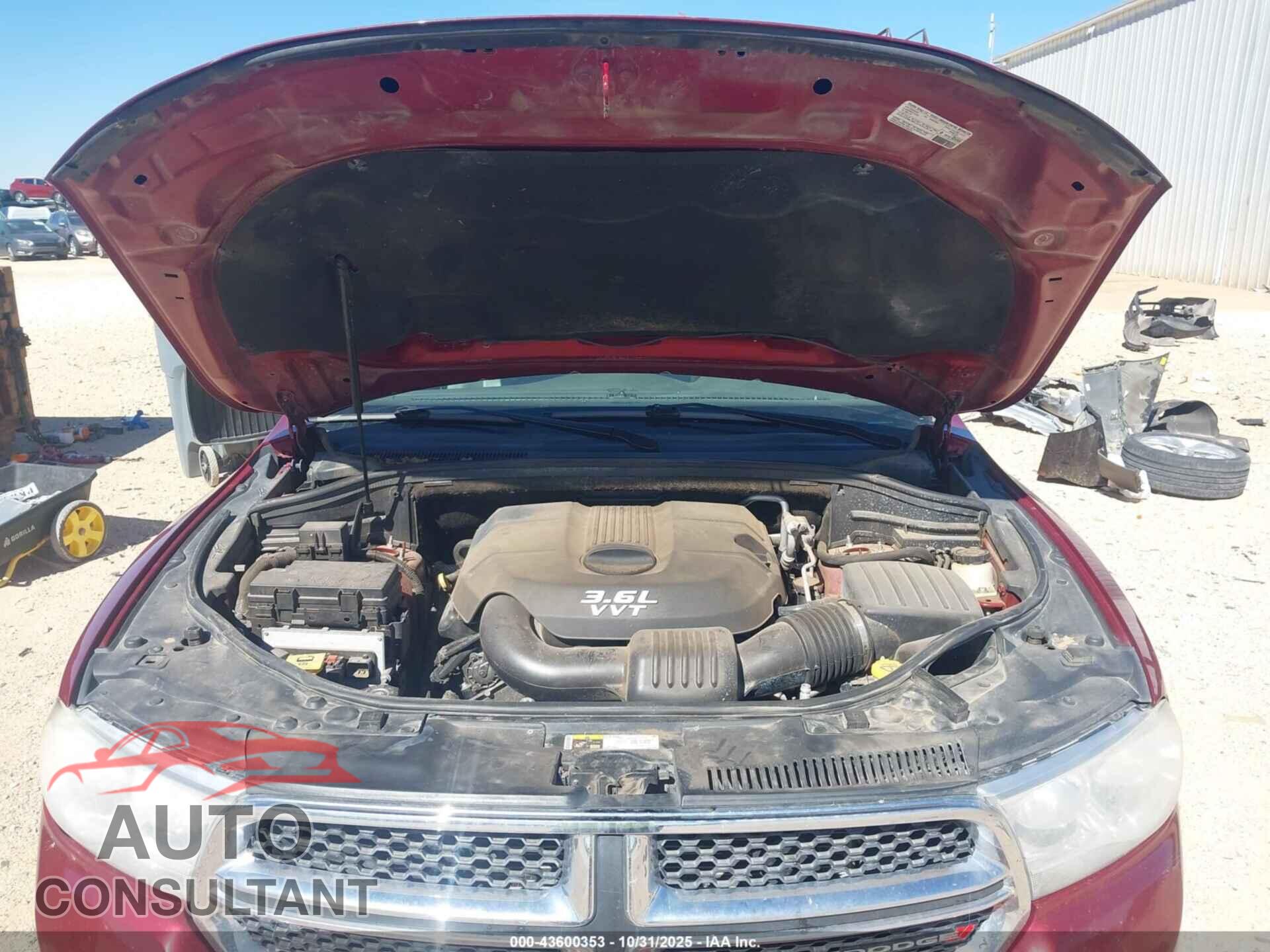 DODGE DURANGO 2013 - 1C4RDHDG3DC667778