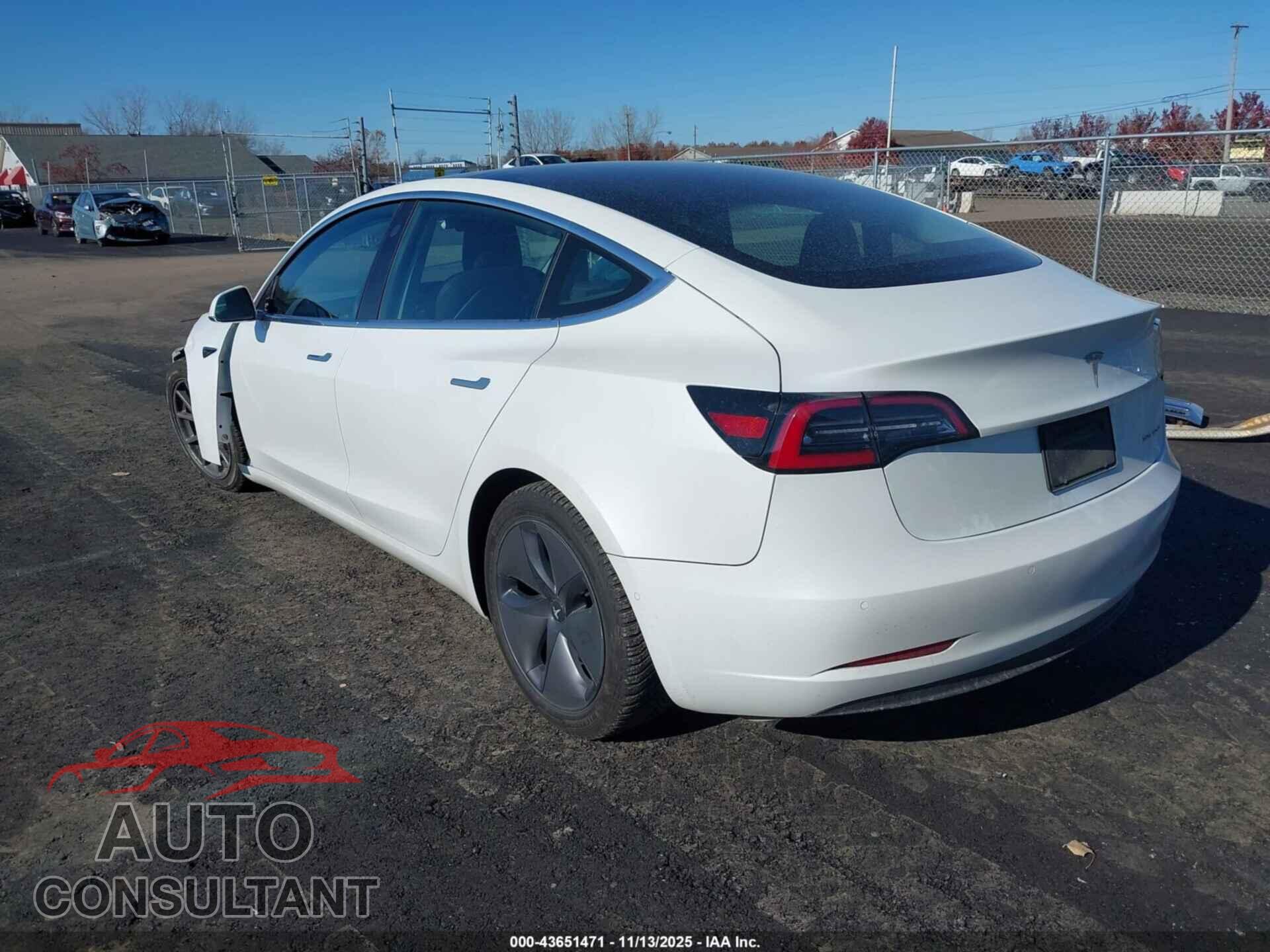TESLA MODEL 3 2020 - 5YJ3E1EBXLF637787