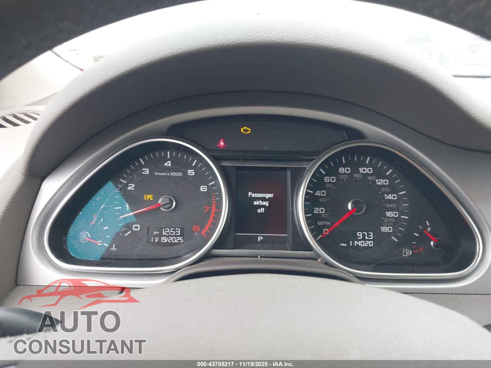 AUDI Q7 2015 - WA1DGAFE4FD005686
