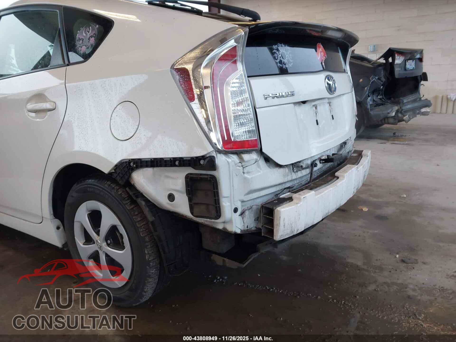 TOYOTA PRIUS 2013 - JTDKN3DU9D5570547