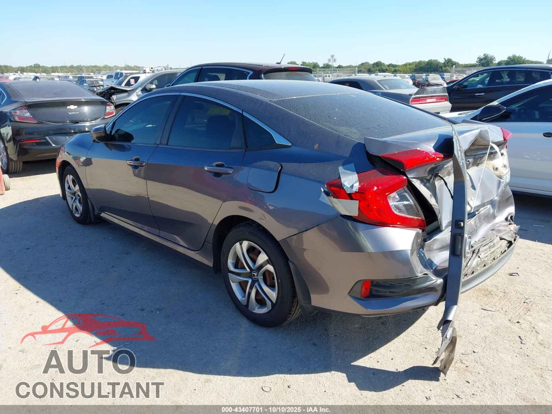 HONDA CIVIC 2017 - 19XFC2F54HE046675