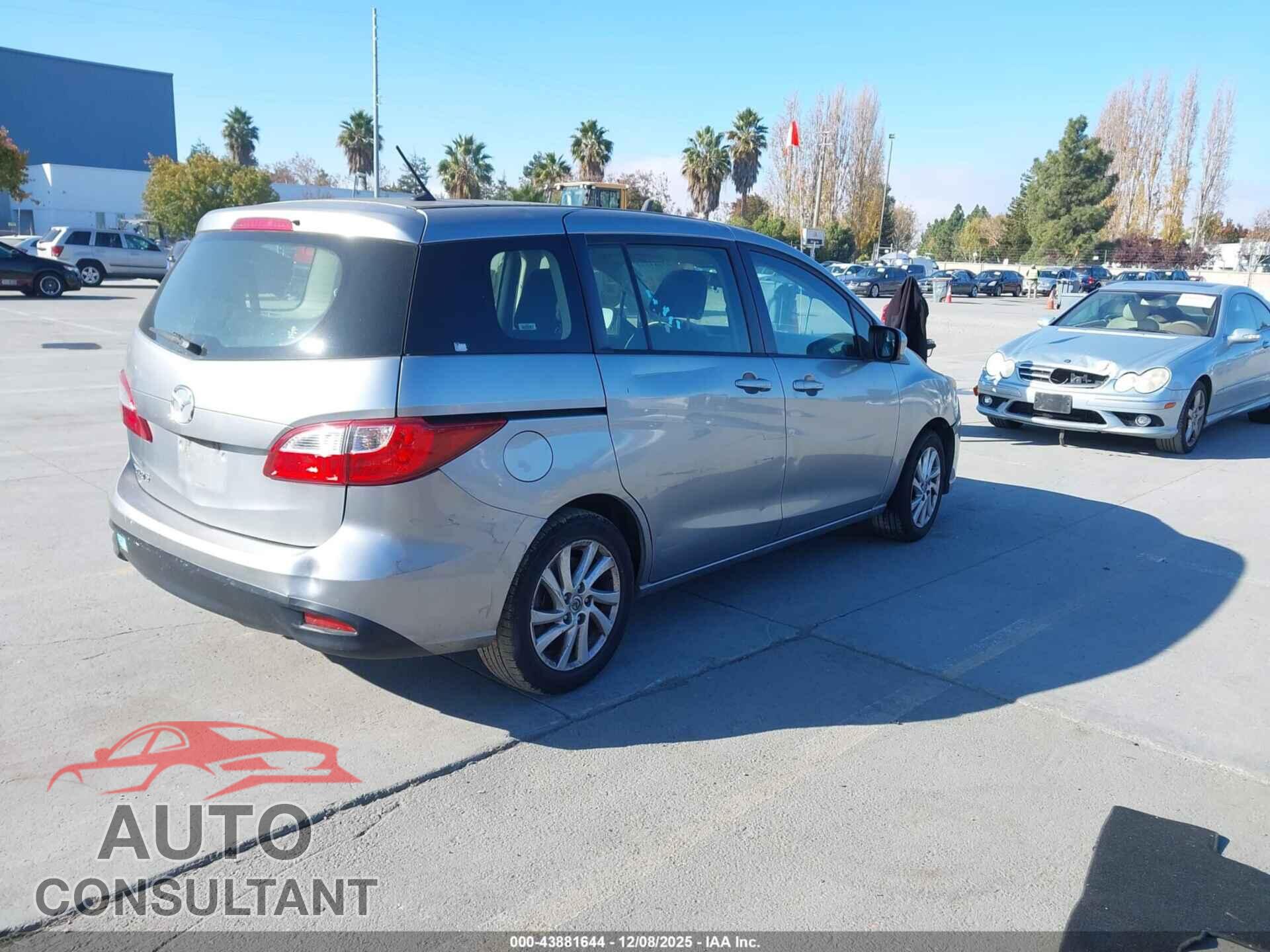 MAZDA MAZDA5 2012 - JM1CW2BLXC0132864