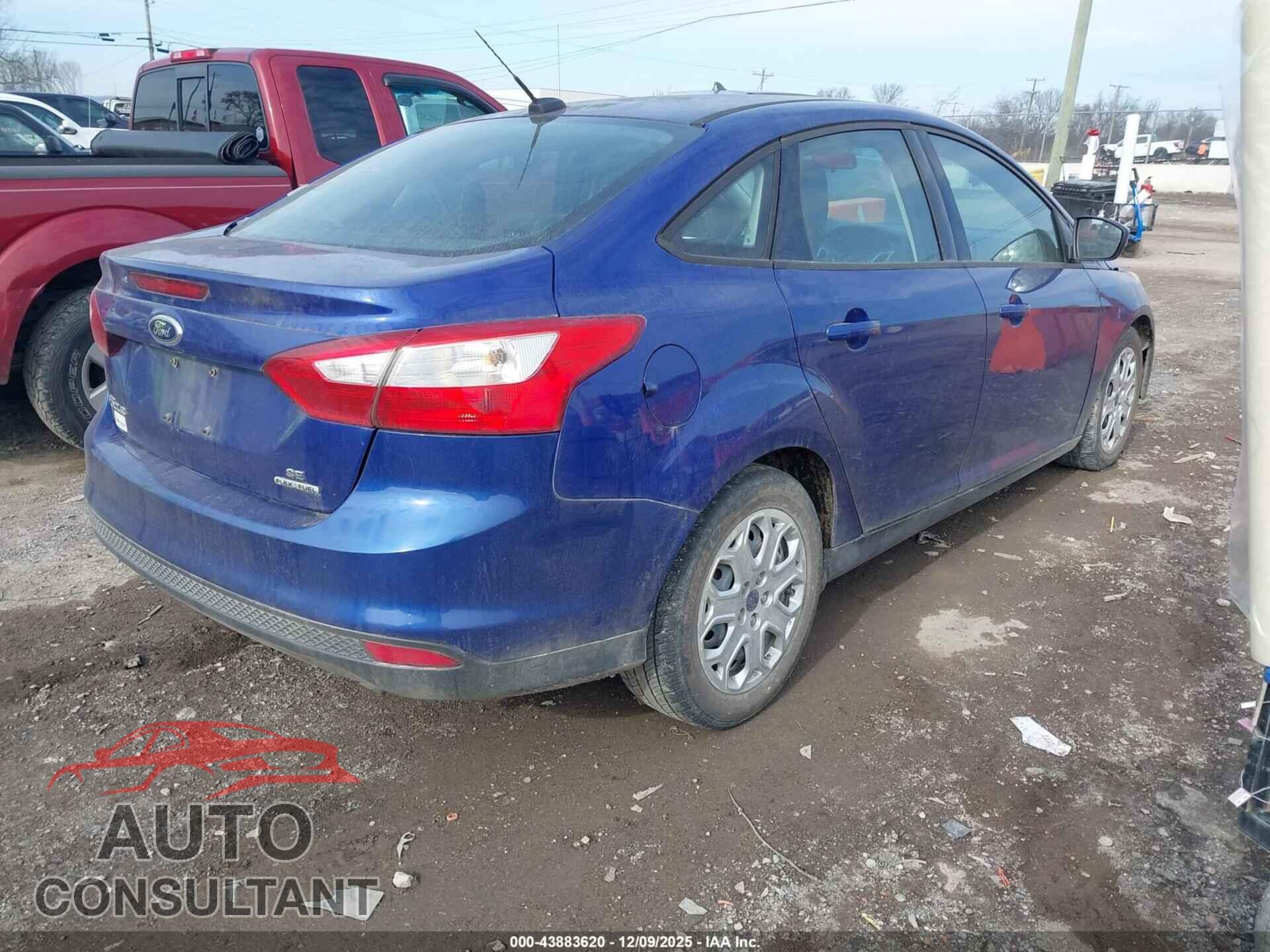 FORD FOCUS 2012 - 1FAHP3F26CL365669