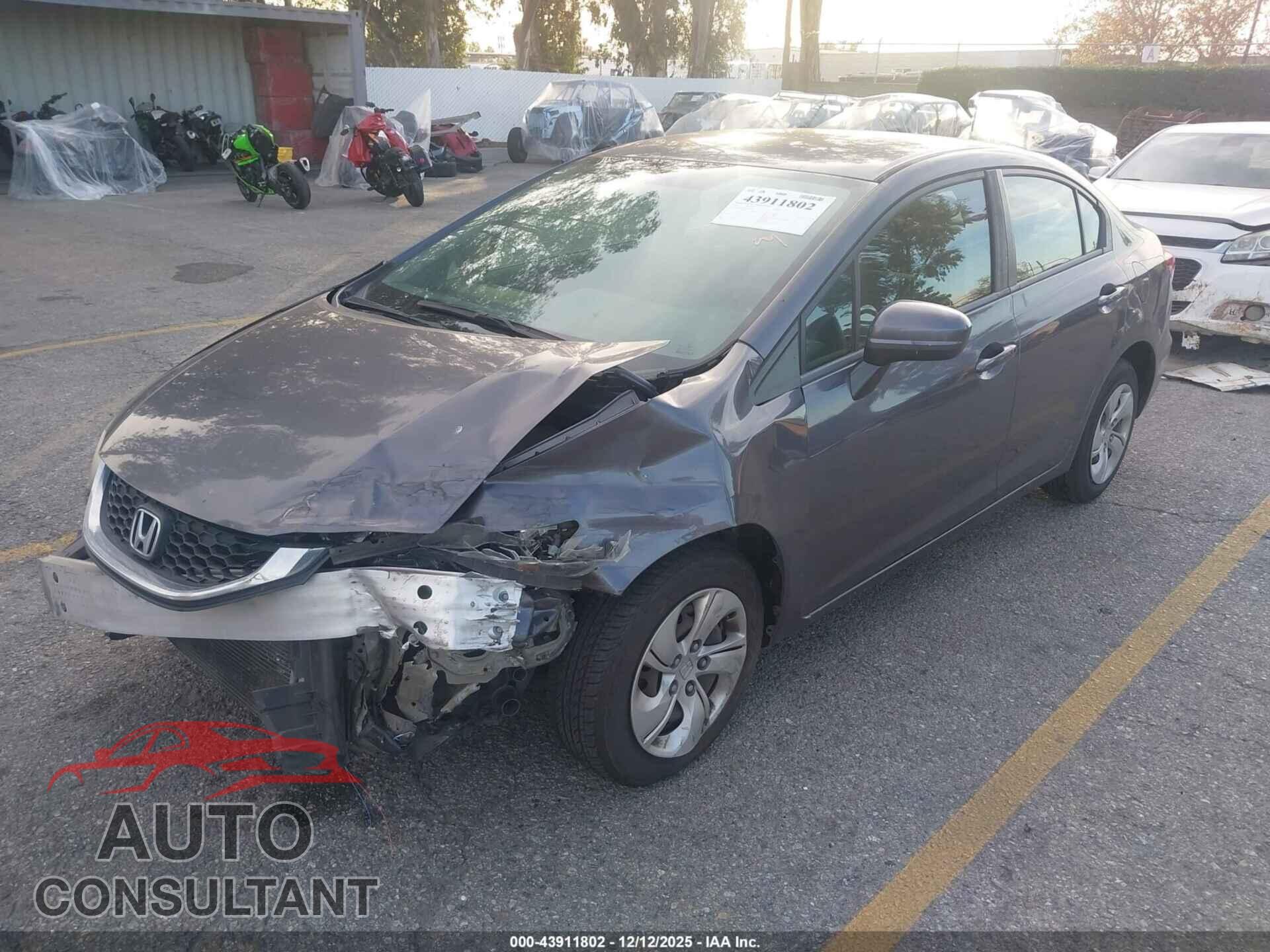 HONDA CIVIC 2014 - 19XFB2F59EE236745
