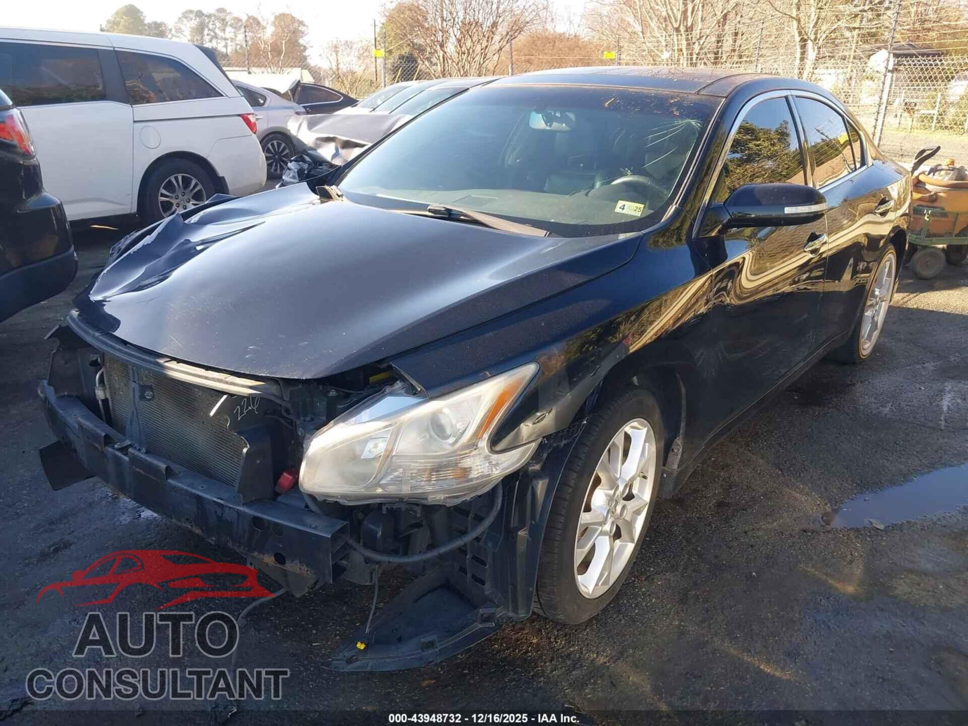 NISSAN MAXIMA 2013 - 1N4AA5AP8DC821805