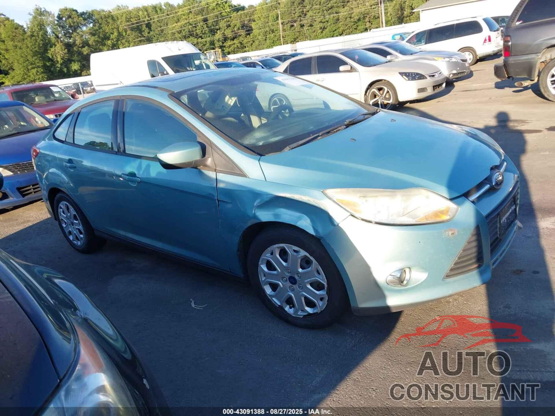 FORD FOCUS 2012 - 1FAHP3F24CL420524