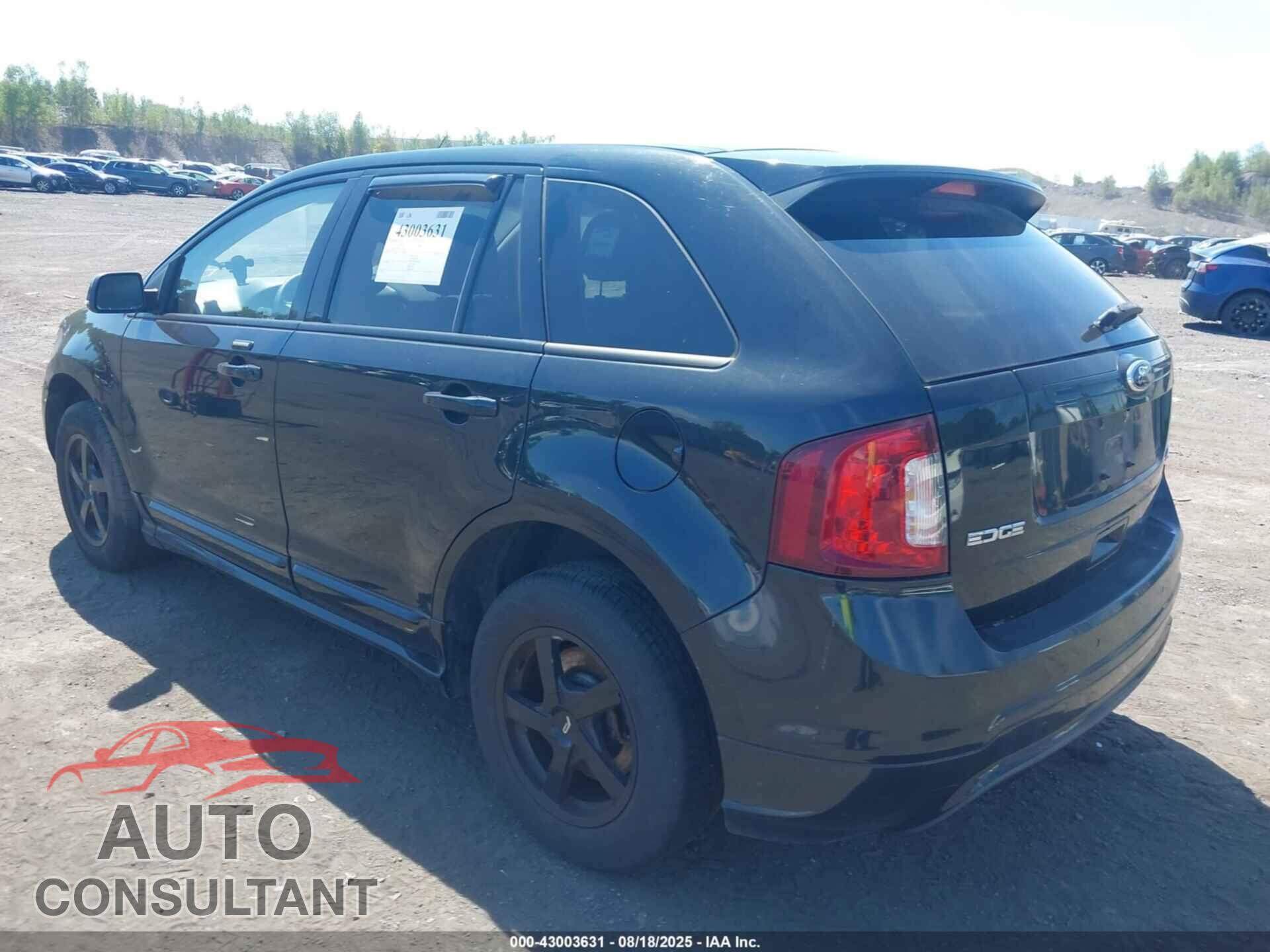 FORD EDGE 2013 - 2FMDK4AK6DBE15388