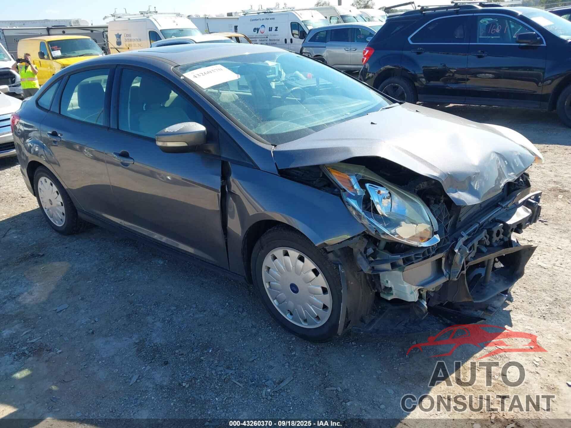FORD FOCUS 2012 - 1FAHP3F2XCL209750