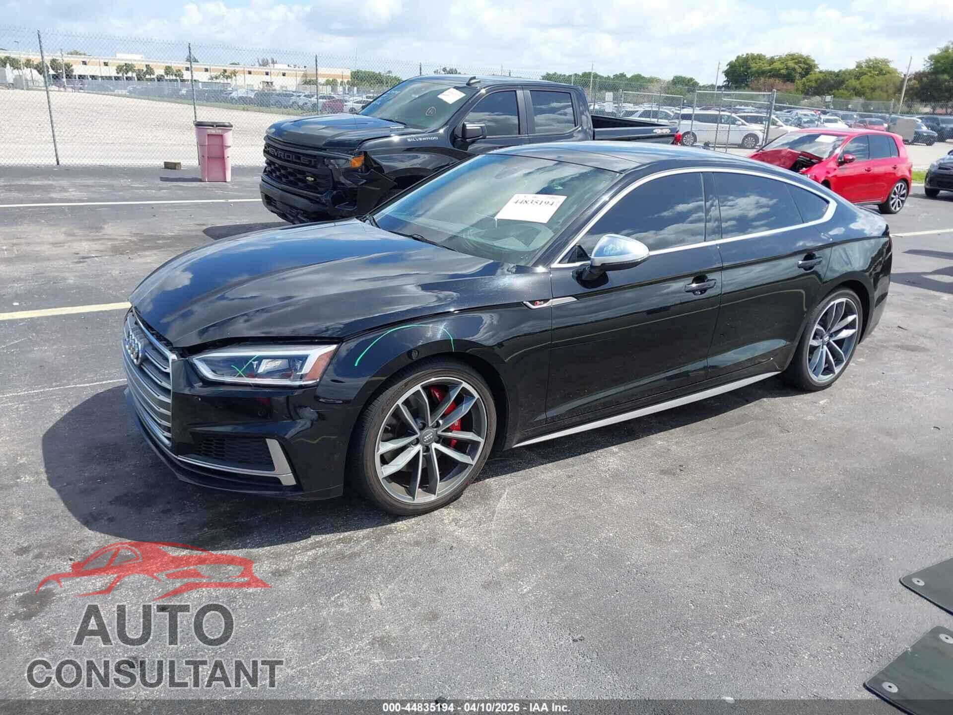 AUDI S5 2018 - WAUC4CF51JA091360