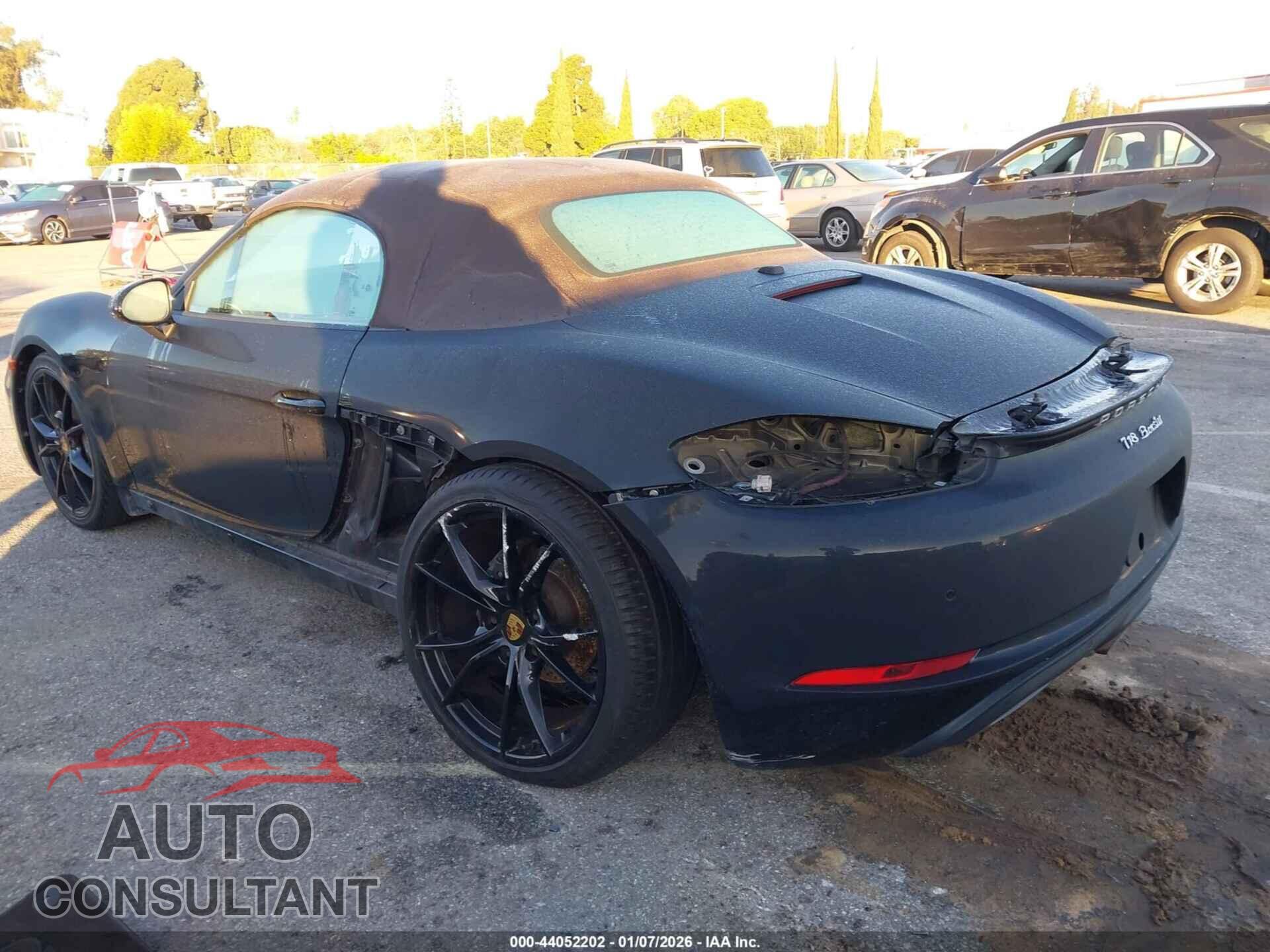 PORSCHE 718 BOXSTER 2017 - WP0CA2A89HS220764