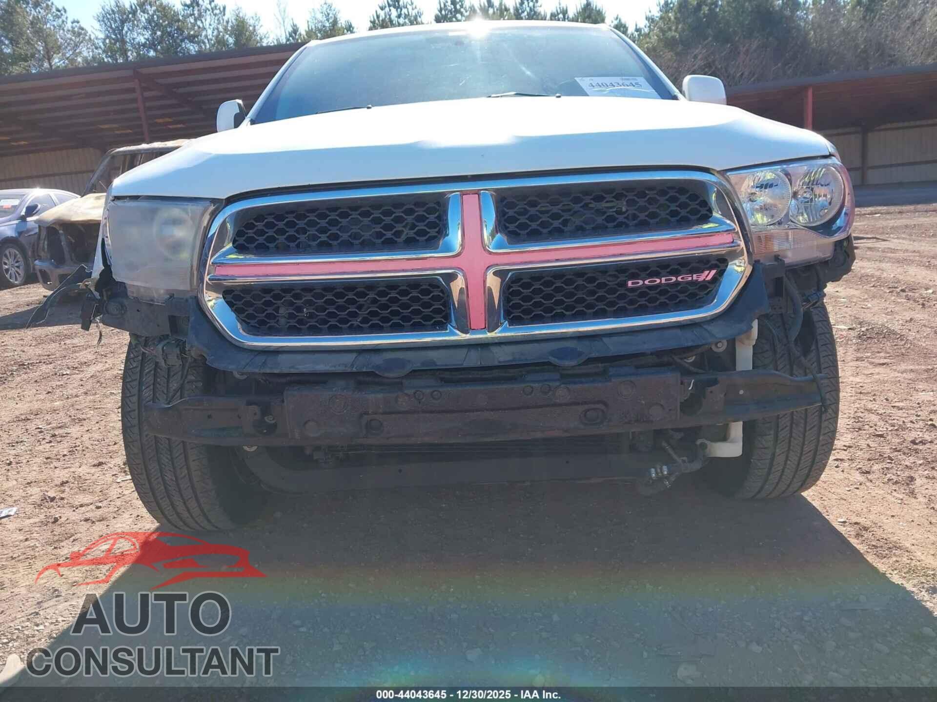 DODGE DURANGO 2013 - 1C4RDJAG3DC696242