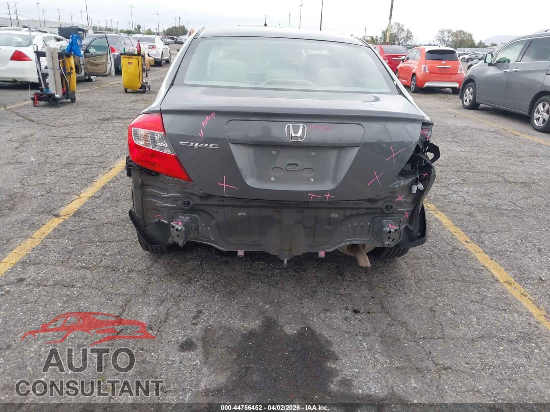 HONDA CIVIC 2012 - JHMFB2F58CS005148