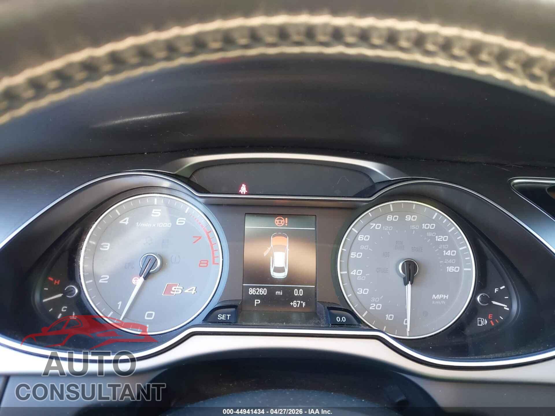AUDI S4 2015 - WAUBGAFL2FA076640