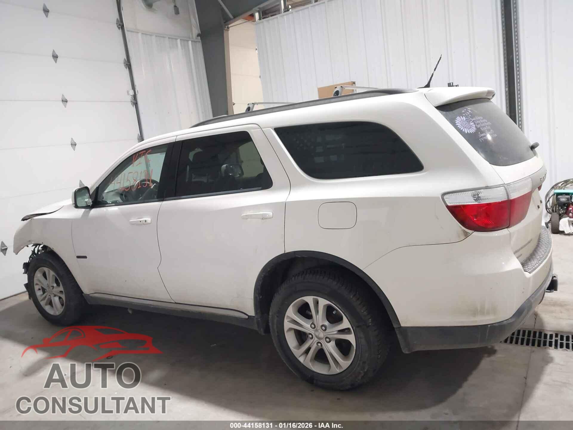 DODGE DURANGO 2012 - 1C4RDJDG8CC308593