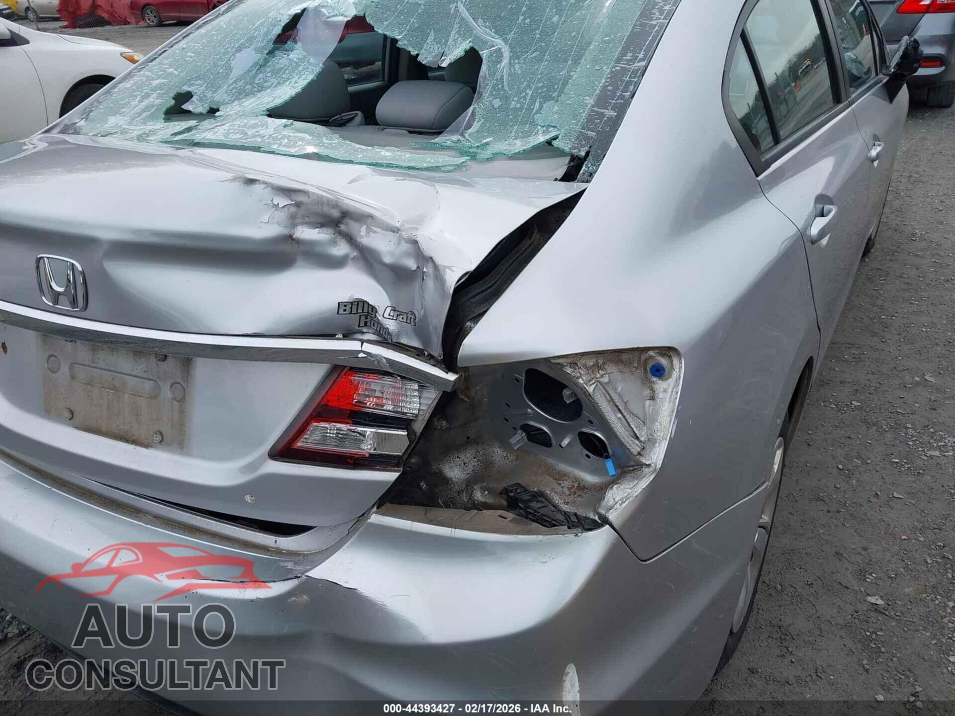 HONDA CIVIC 2015 - 19XFB2F55FE072010