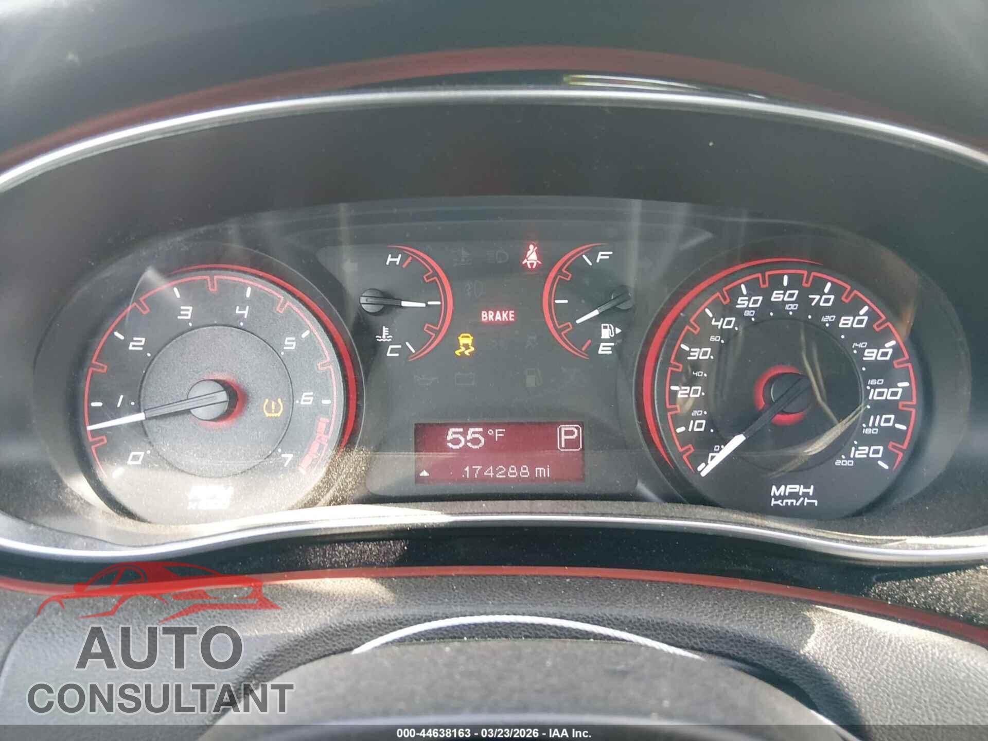 DODGE DART 2014 - 1C3CDFBB3ED906862