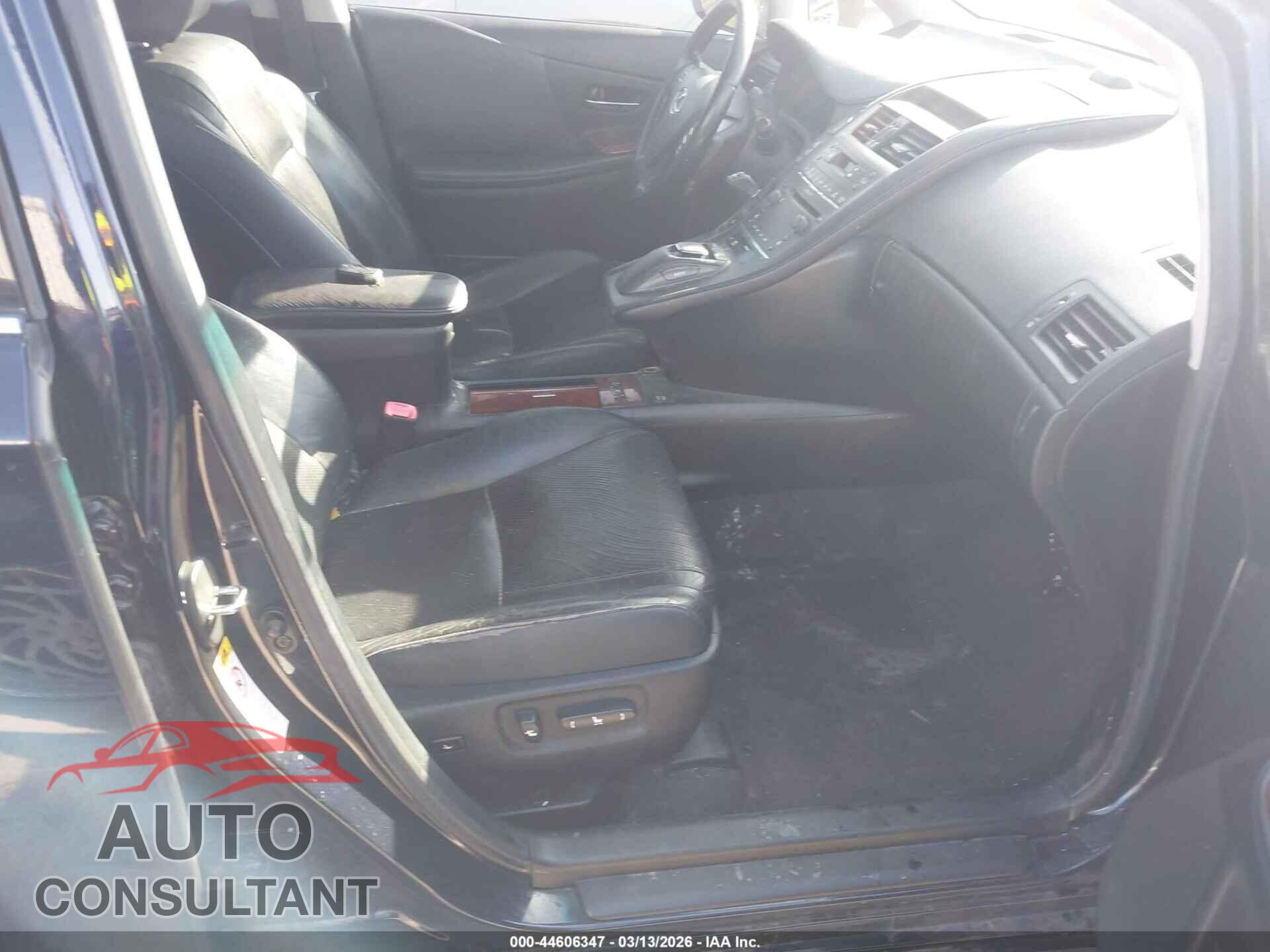 LEXUS HS 250H 2010 - JTHBB1BA8A2023951
