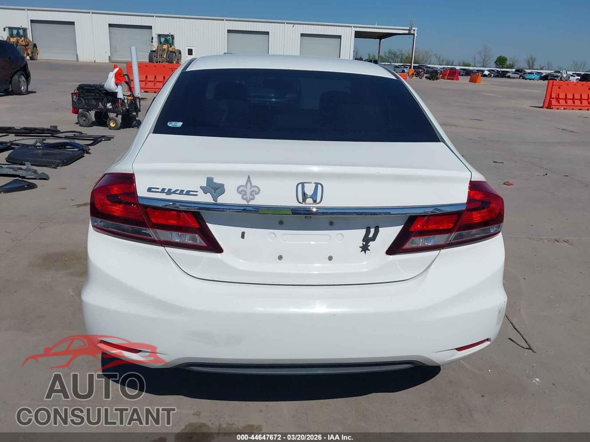 HONDA CIVIC 2014 - 19XFB2F5XEE032956