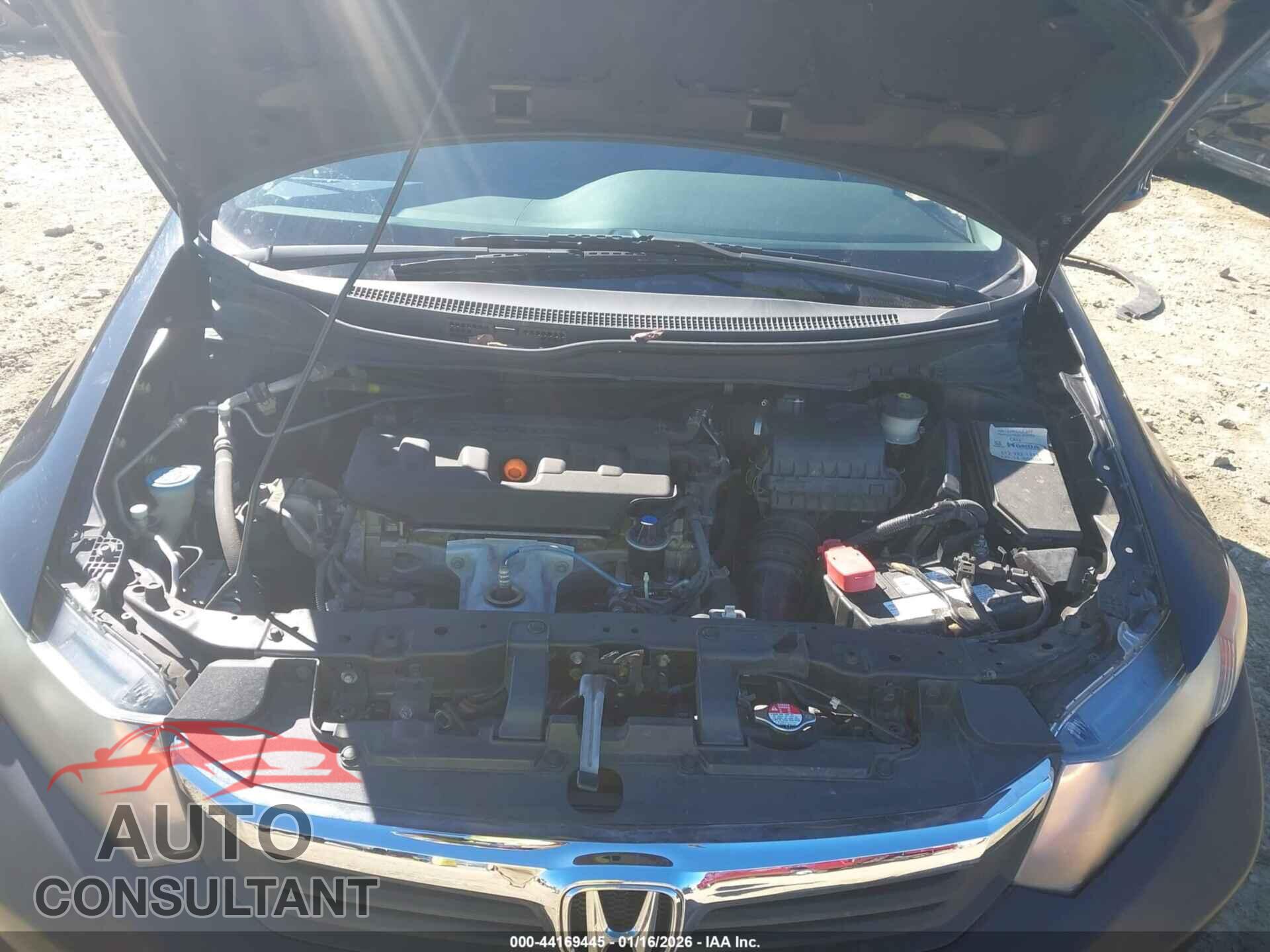 HONDA CIVIC 2012 - 2HGFB2F59CH307249