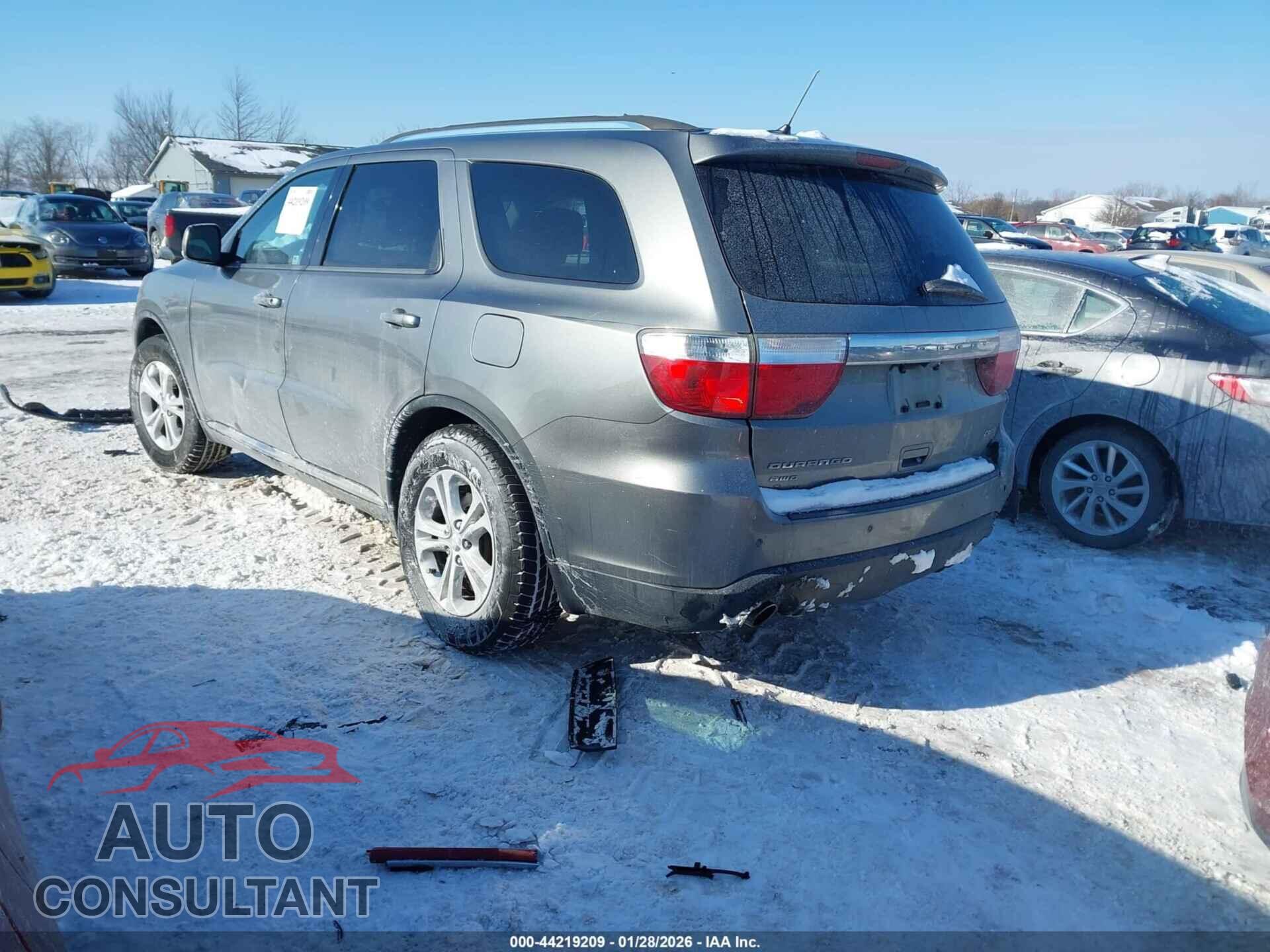 DODGE DURANGO 2012 - 1C4SDJDT4CC322991