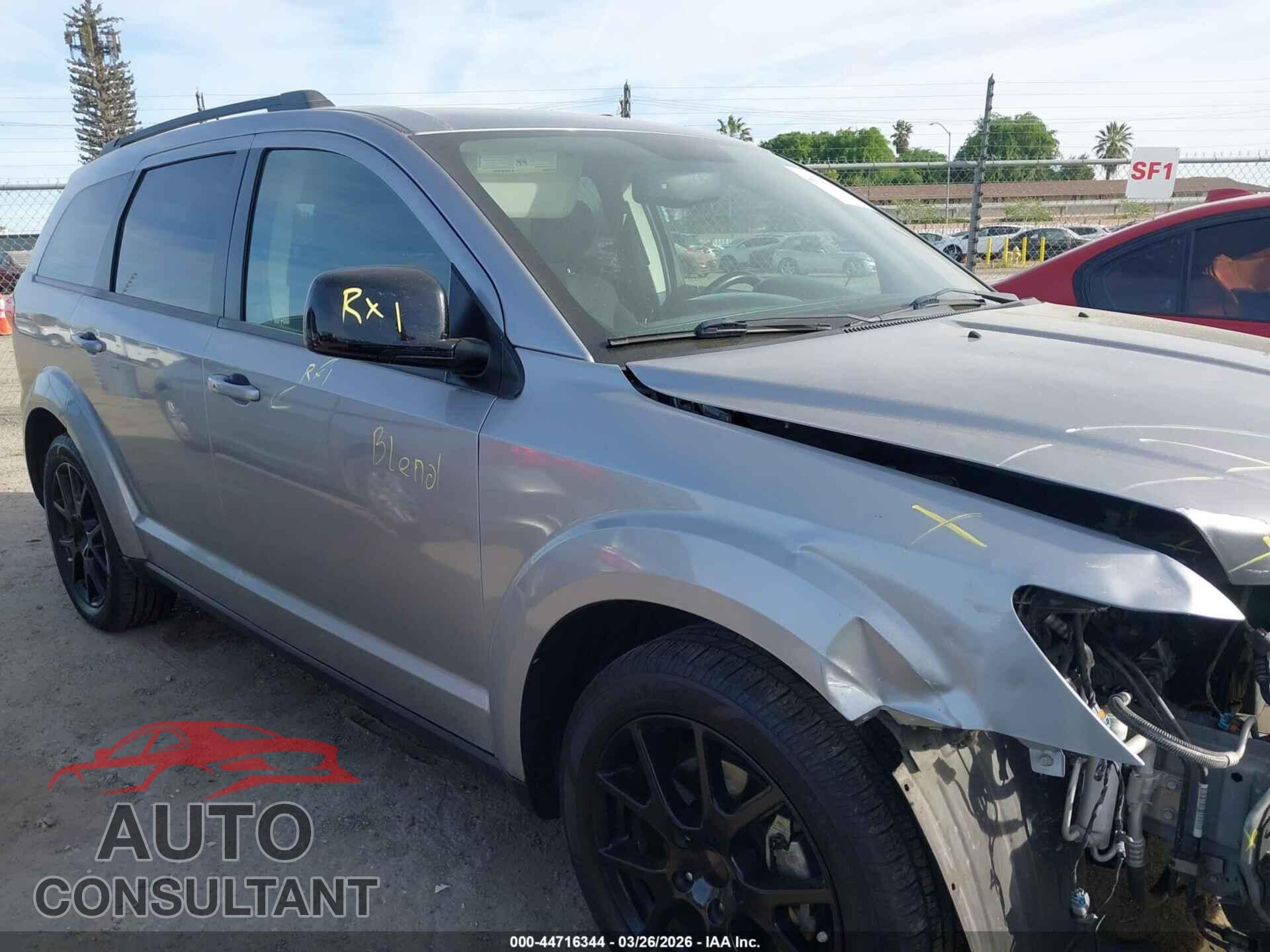 DODGE JOURNEY 2017 - 3C4PDCBB9HT557331