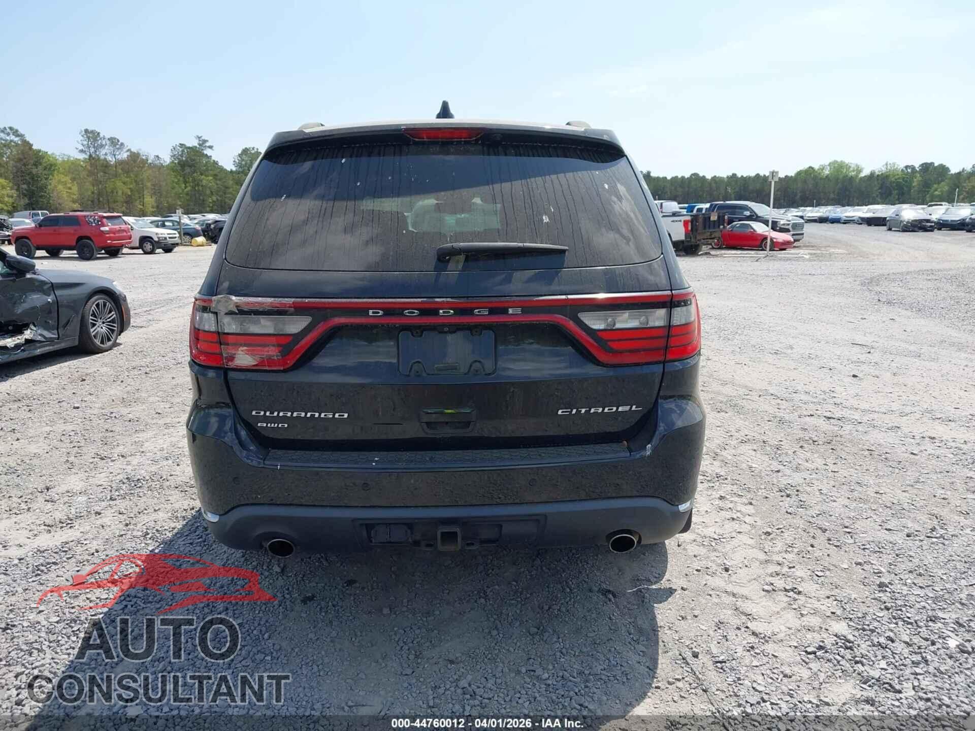 DODGE DURANGO 2015 - 1C4SDJET7FC818497